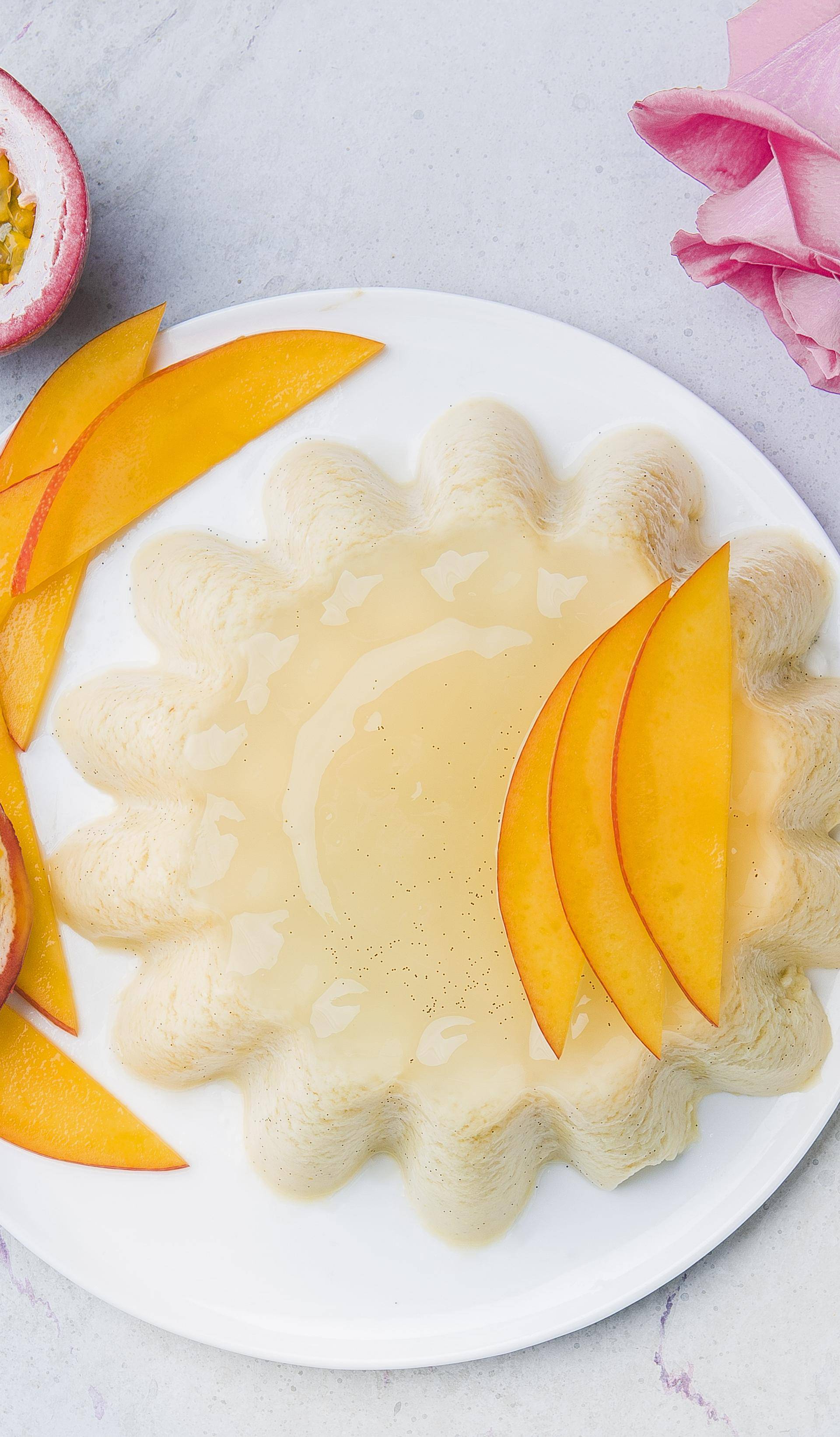 Blanc-manger à la vanille et macarons à la noix de coco - Recette Companion | Moulinex