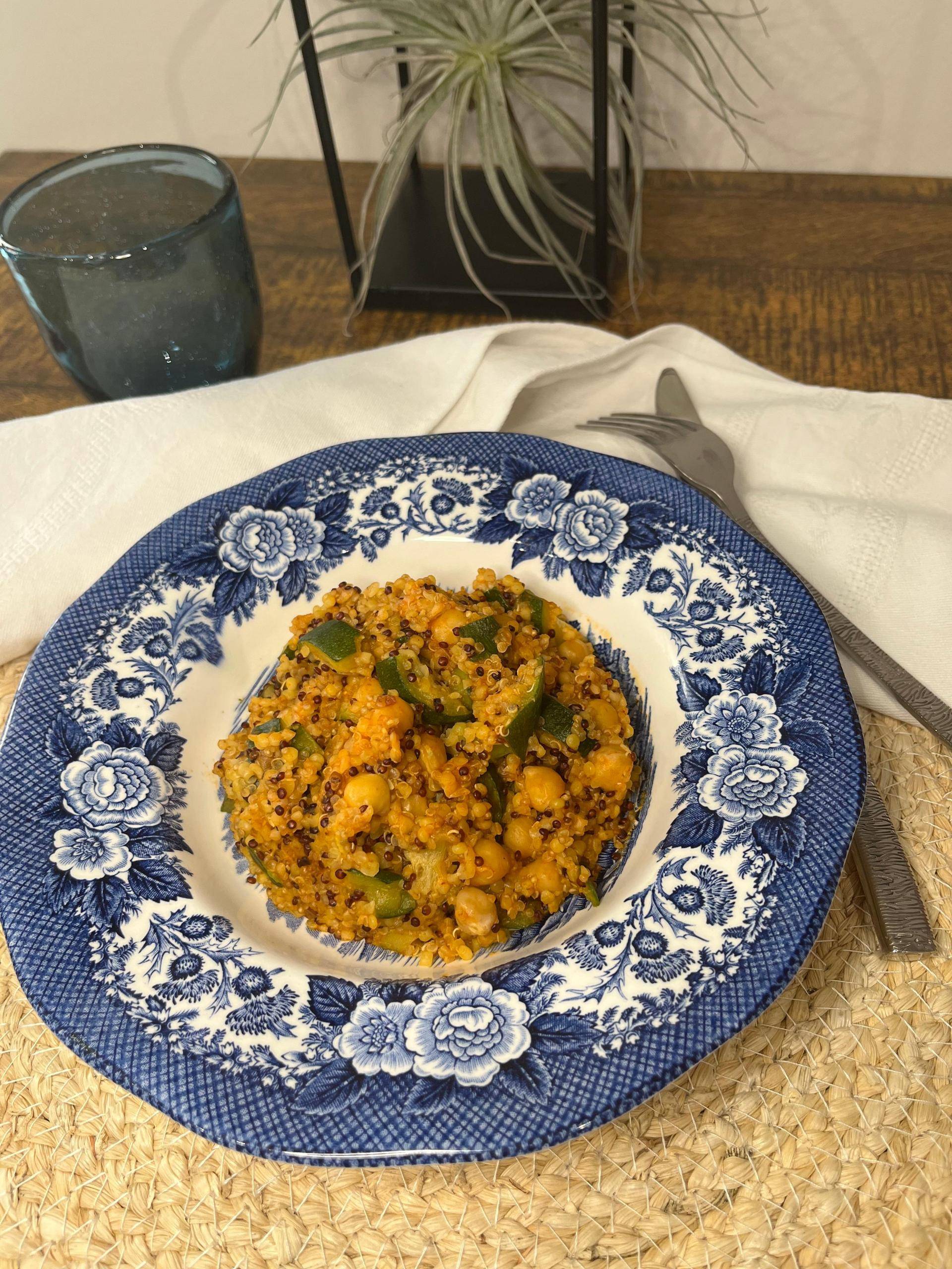 One pot quinoa végétarien - Recette Cookeo | Moulinex