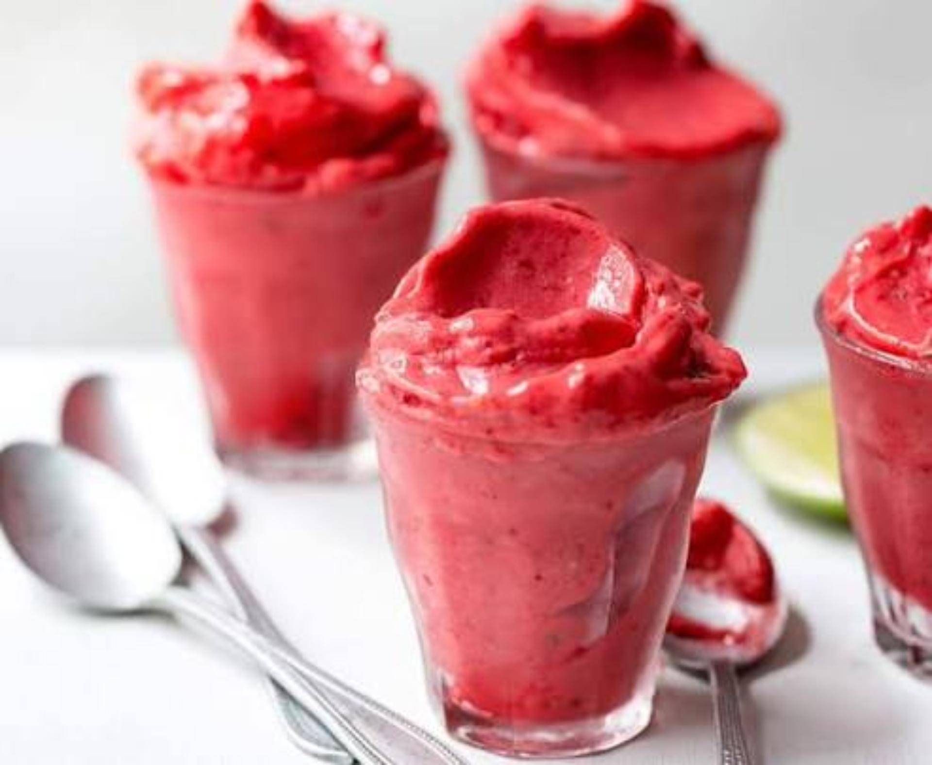 Sorbet framboise - Recette Dolci | Moulinex