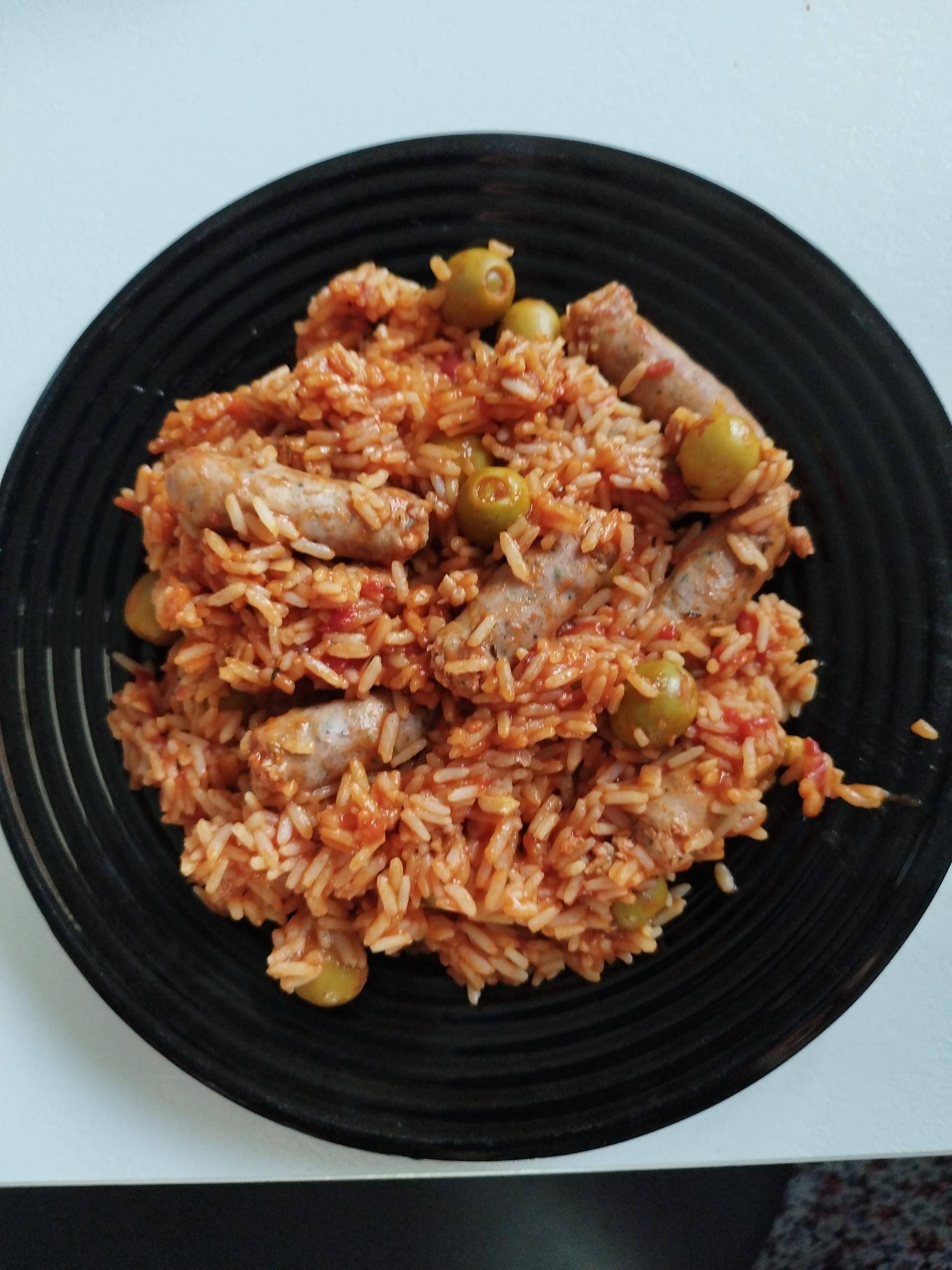 Chipolatas riz olives tomate - Recette Cookeo | Moulinex