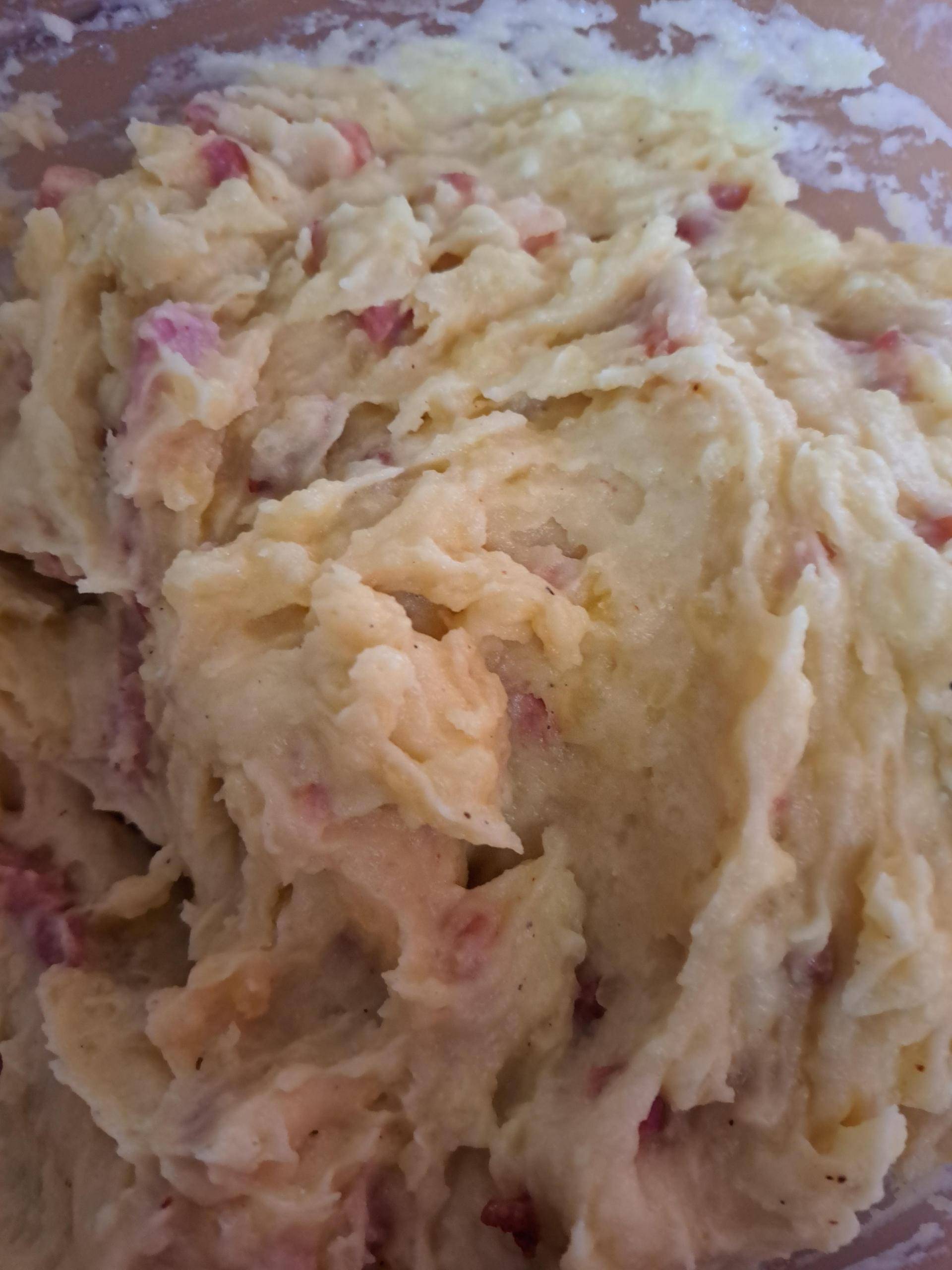Purée de pommes de terre camembert et lardons - Recette Cookeo | Moulinex