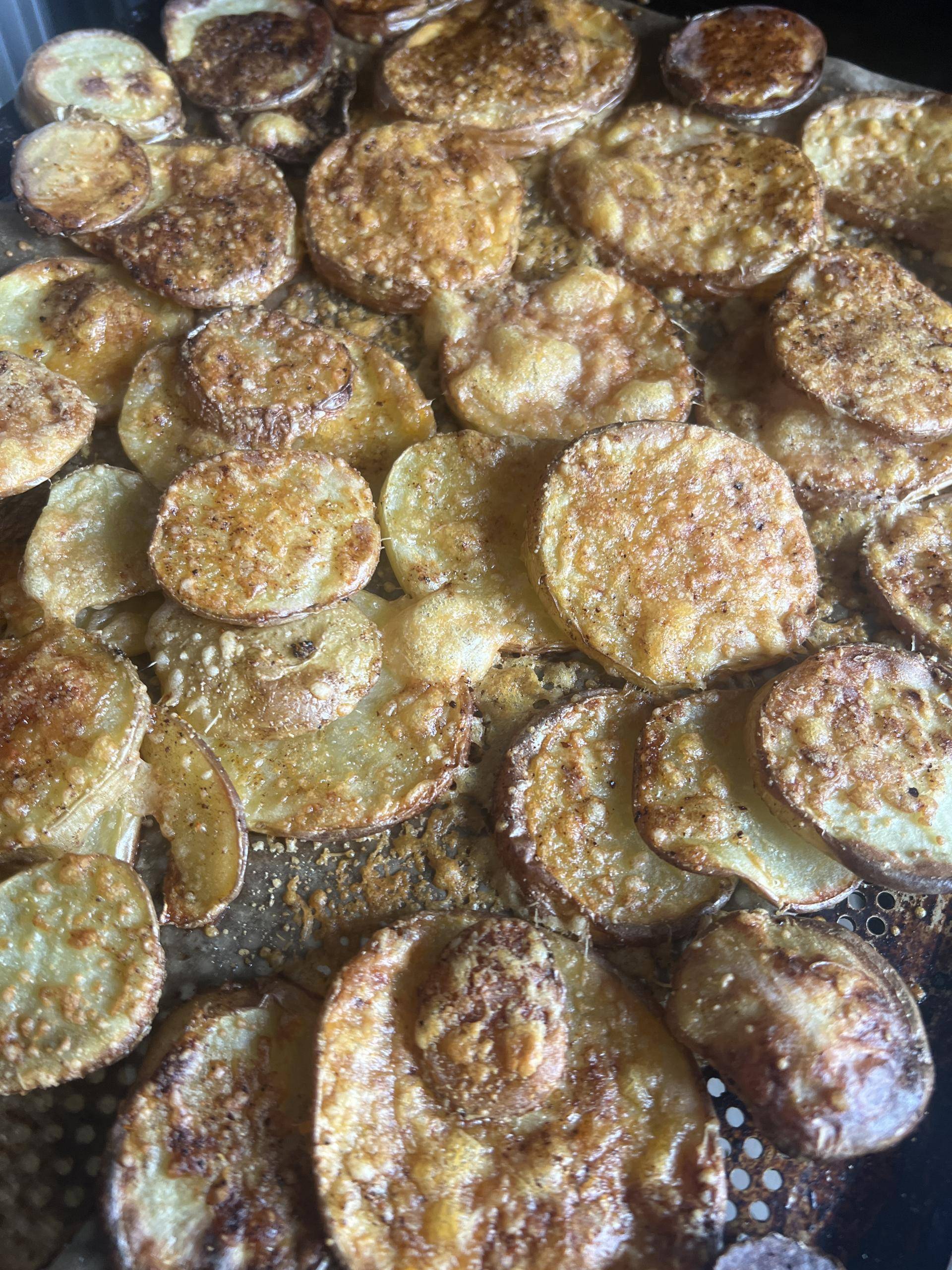 Pomme de terre aux épices de Clairoush - Recette Easy Fry Crispy Stack | Moulinex