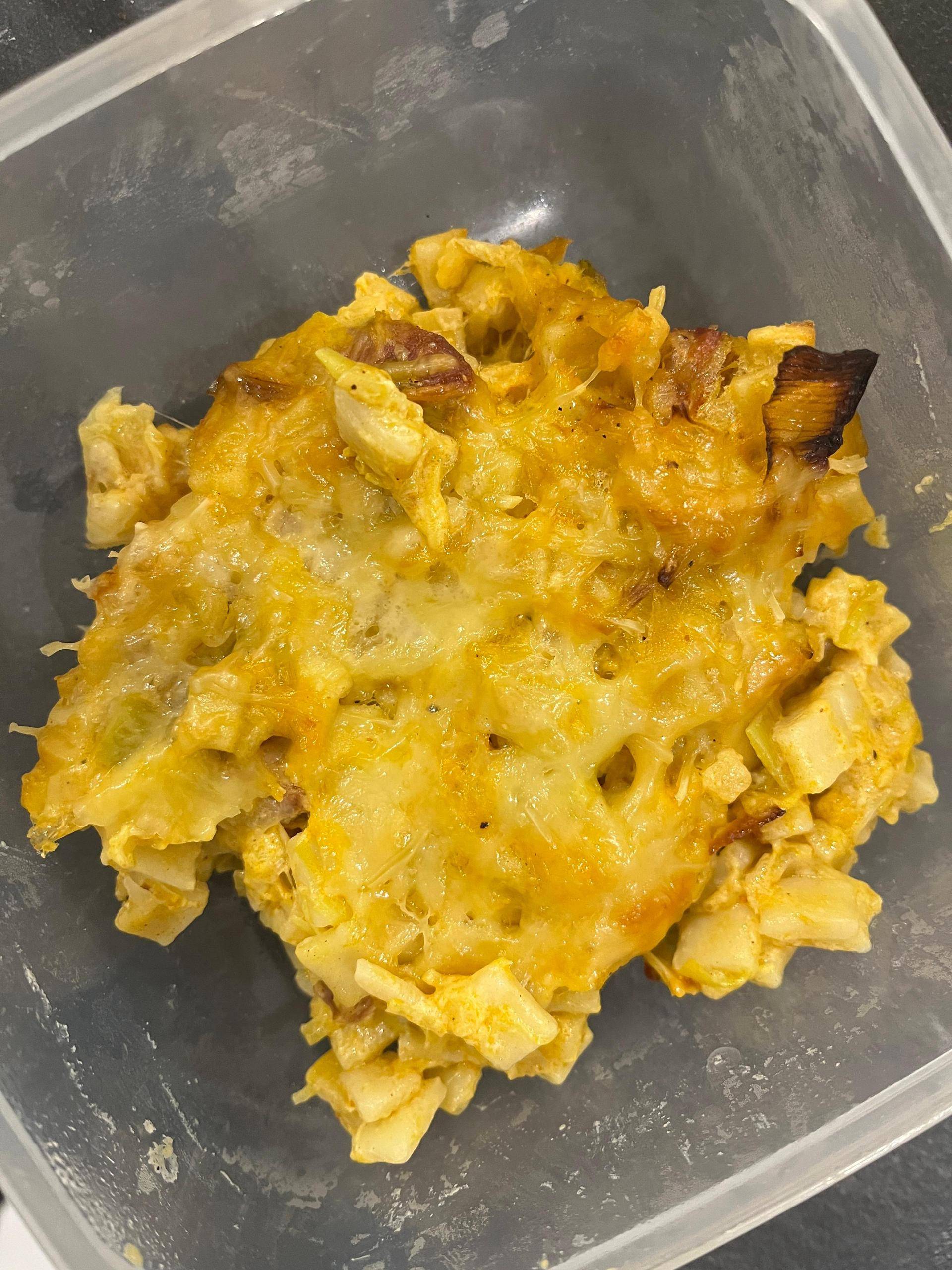 Croziflette aux poireaux et chorizo - Recette Companion Connect XL | Moulinex