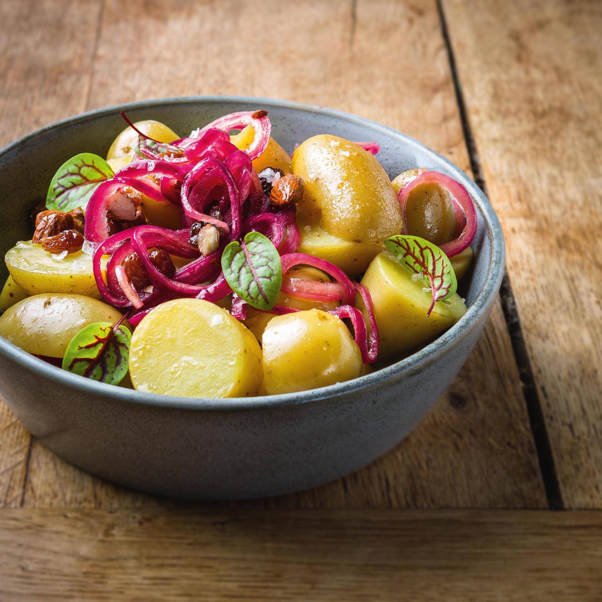 Salade de pommes de terre - Recette Cuiseur vapeur | Moulinex