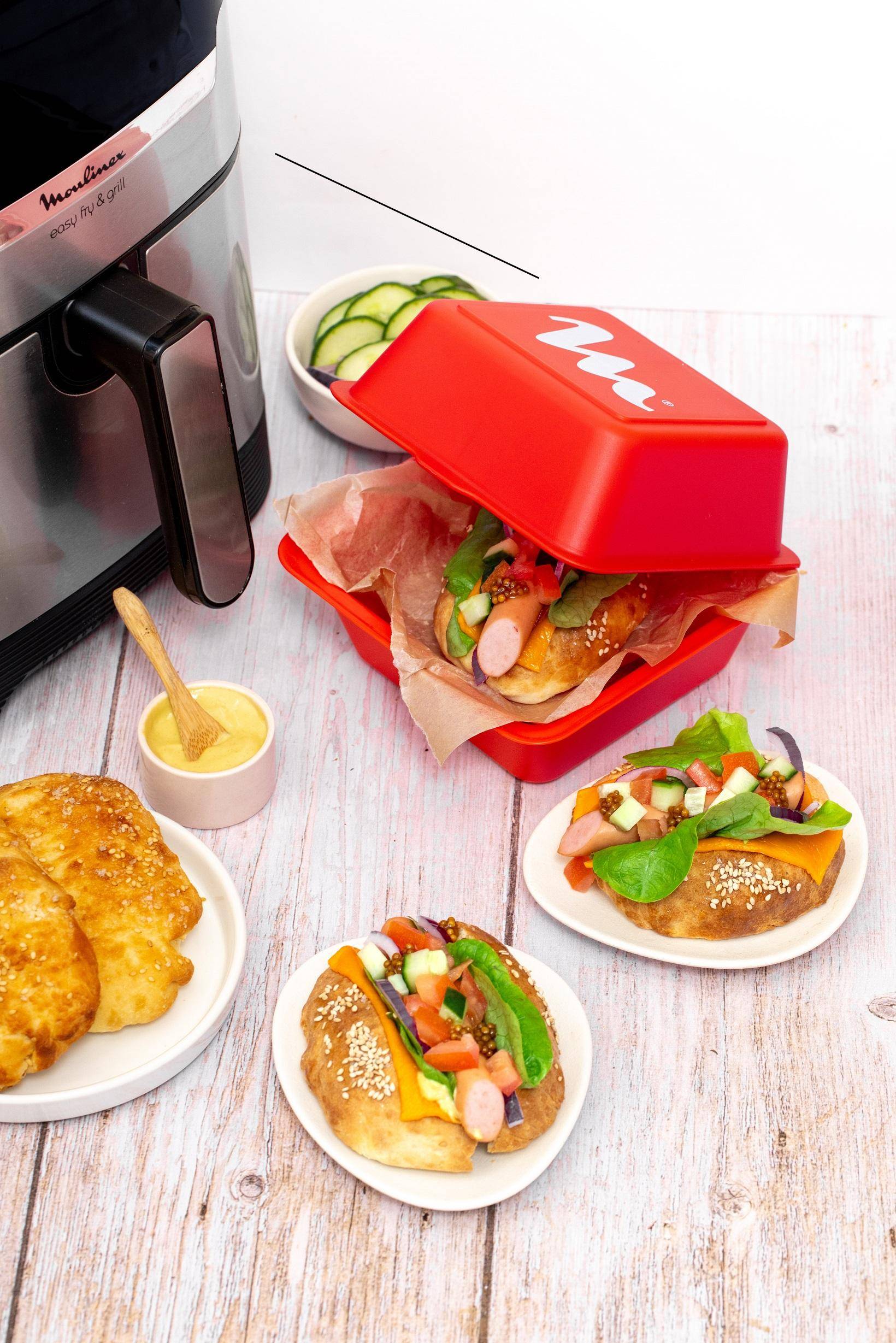 Beignetdwich - Recette Dual Easy Fry & Grill Canada | Moulinex