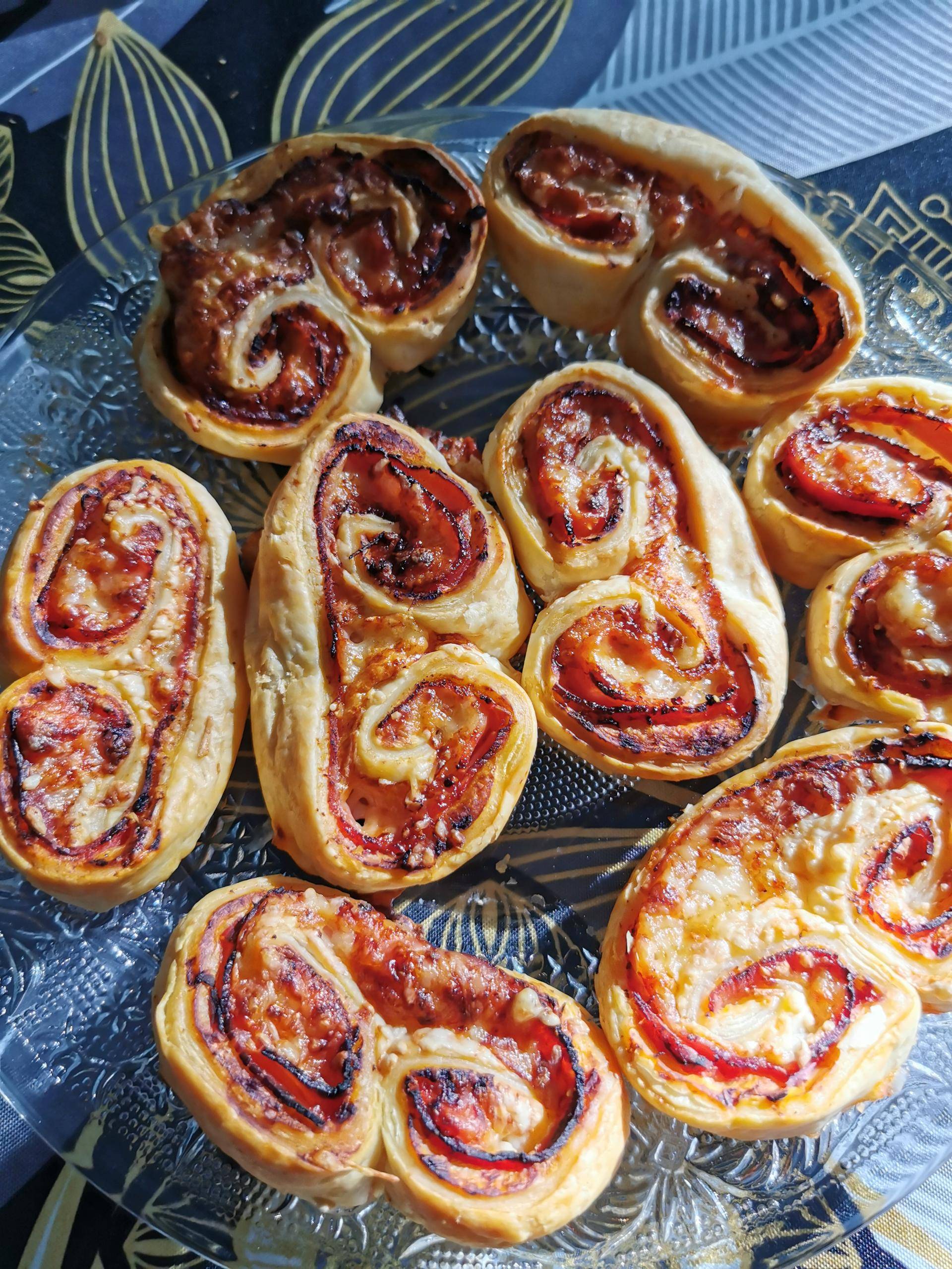 Palmiers au jambon - Recette Cookeo V3 | Moulinex