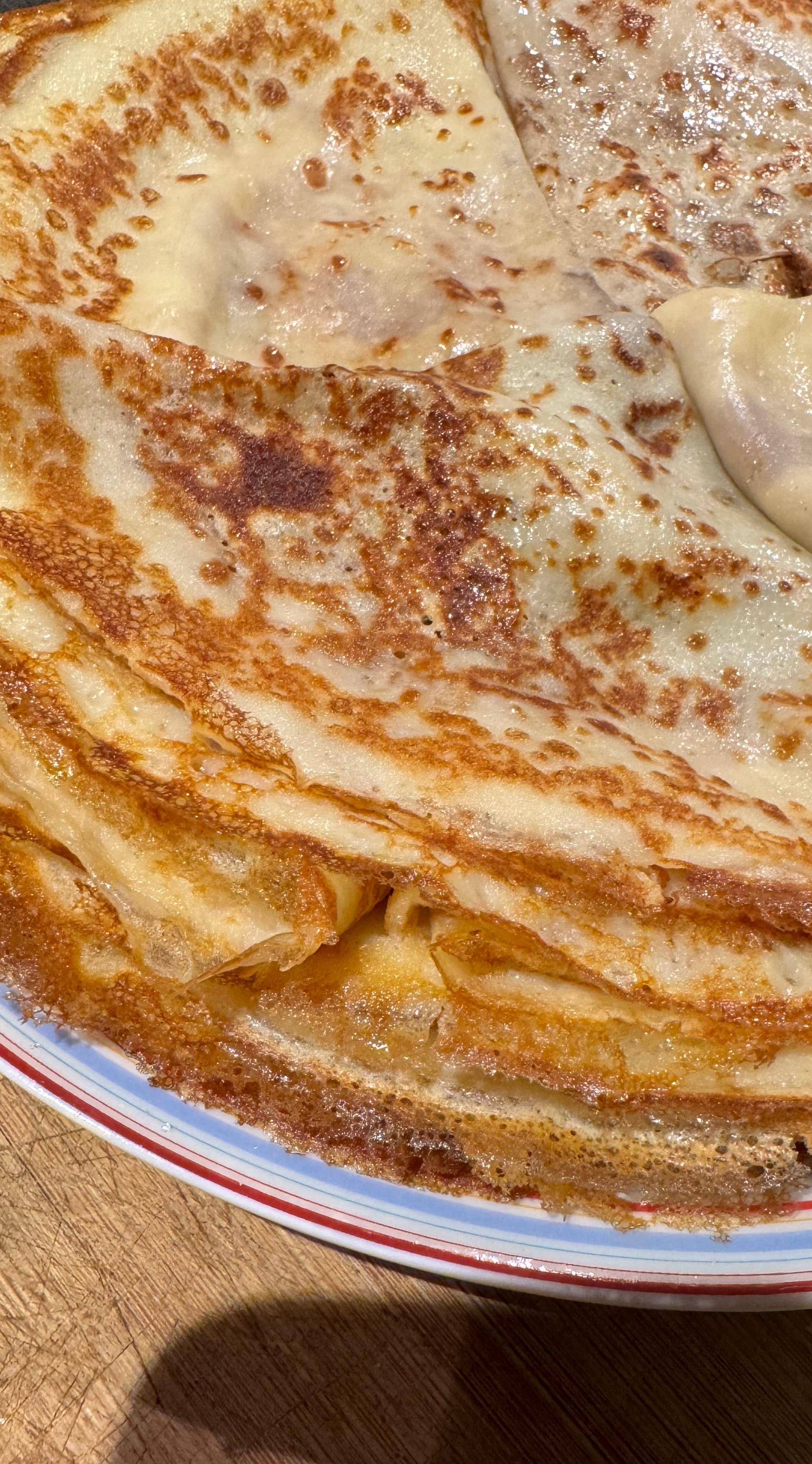 Crêpes légères - Recette Companion | Moulinex