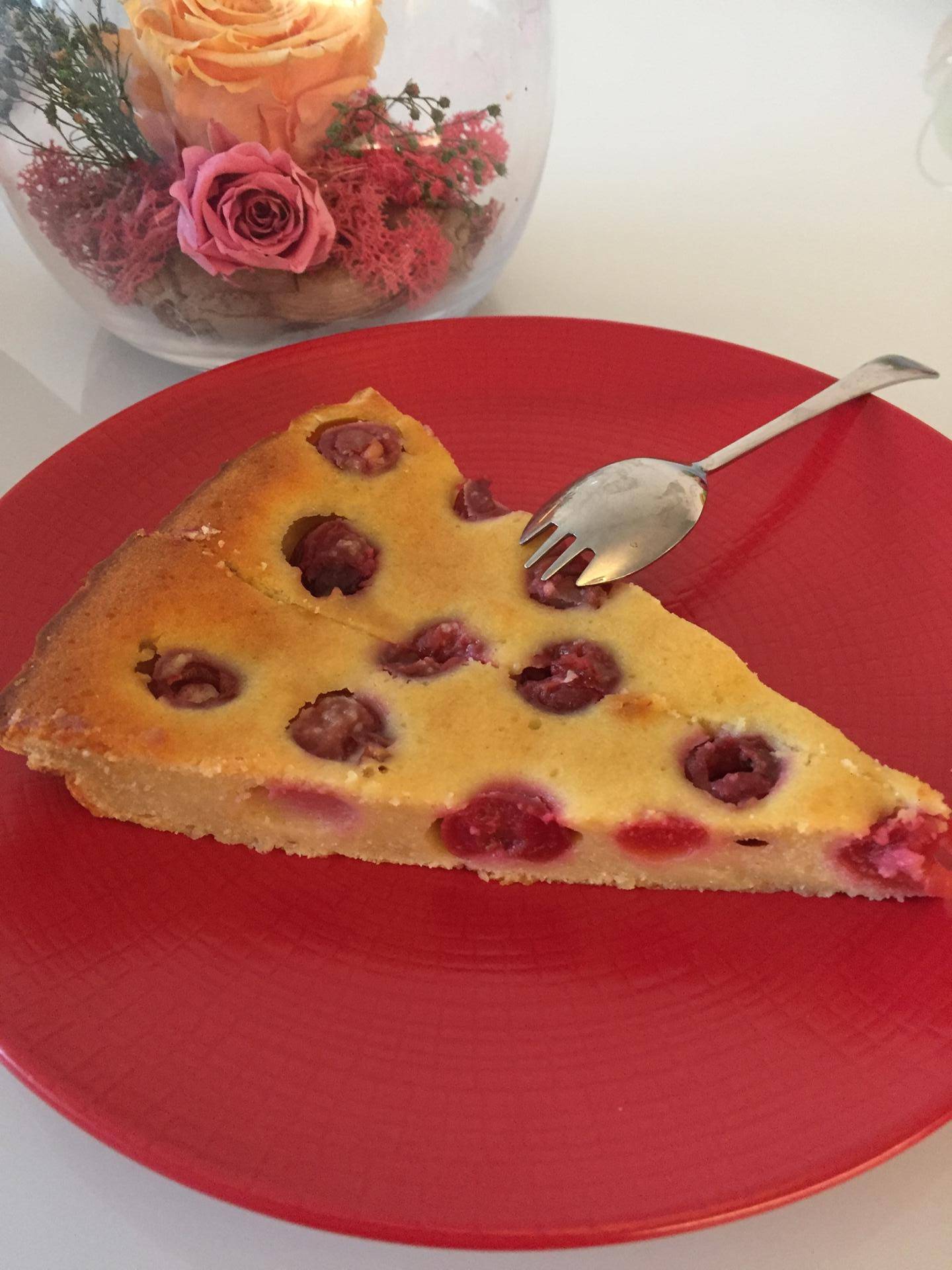 Clafoutis aux cerises - Recette Companion Connect XL | Moulinex