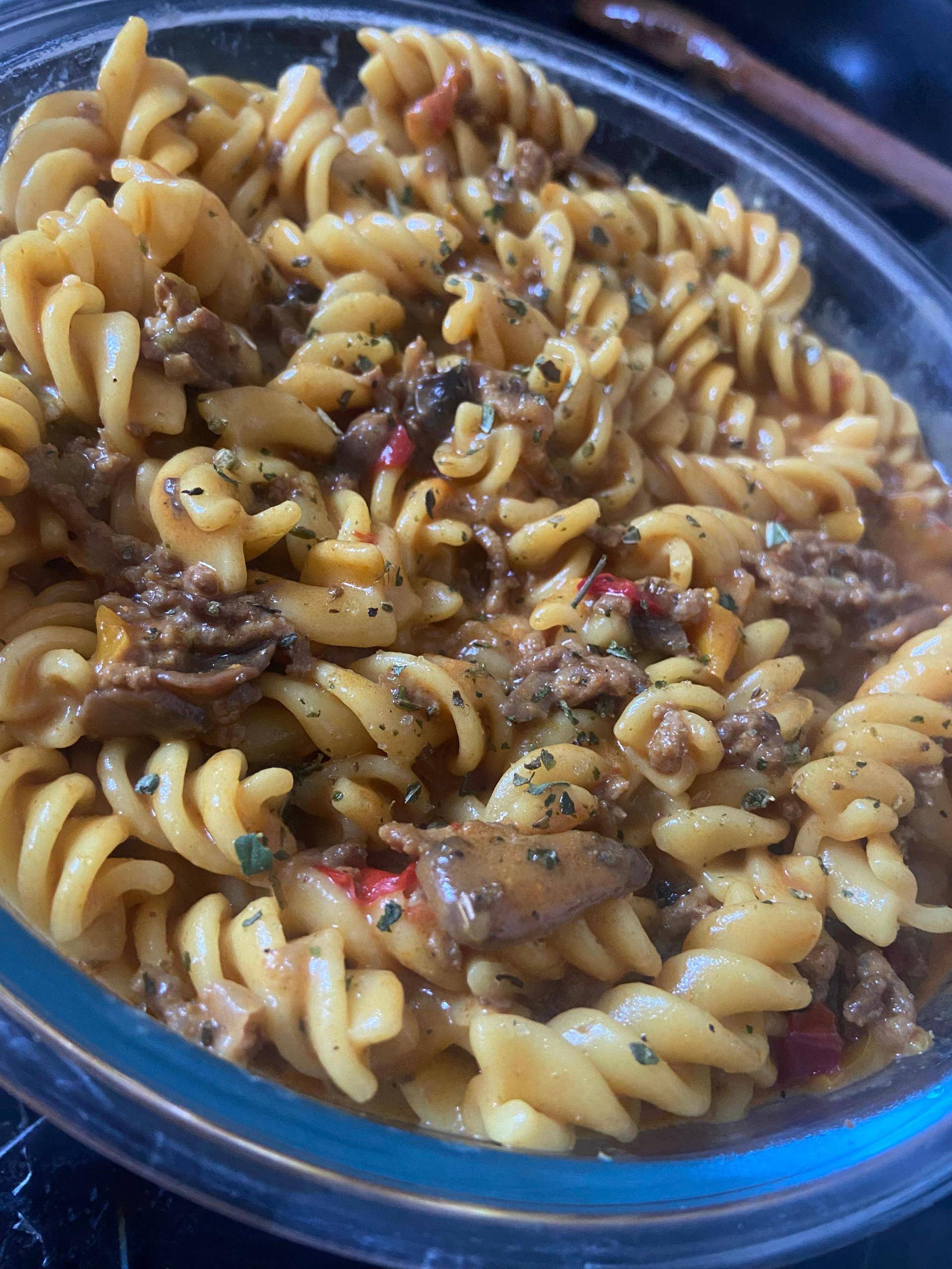 Sauce pasta poivrons - Recette Cookeo | Moulinex