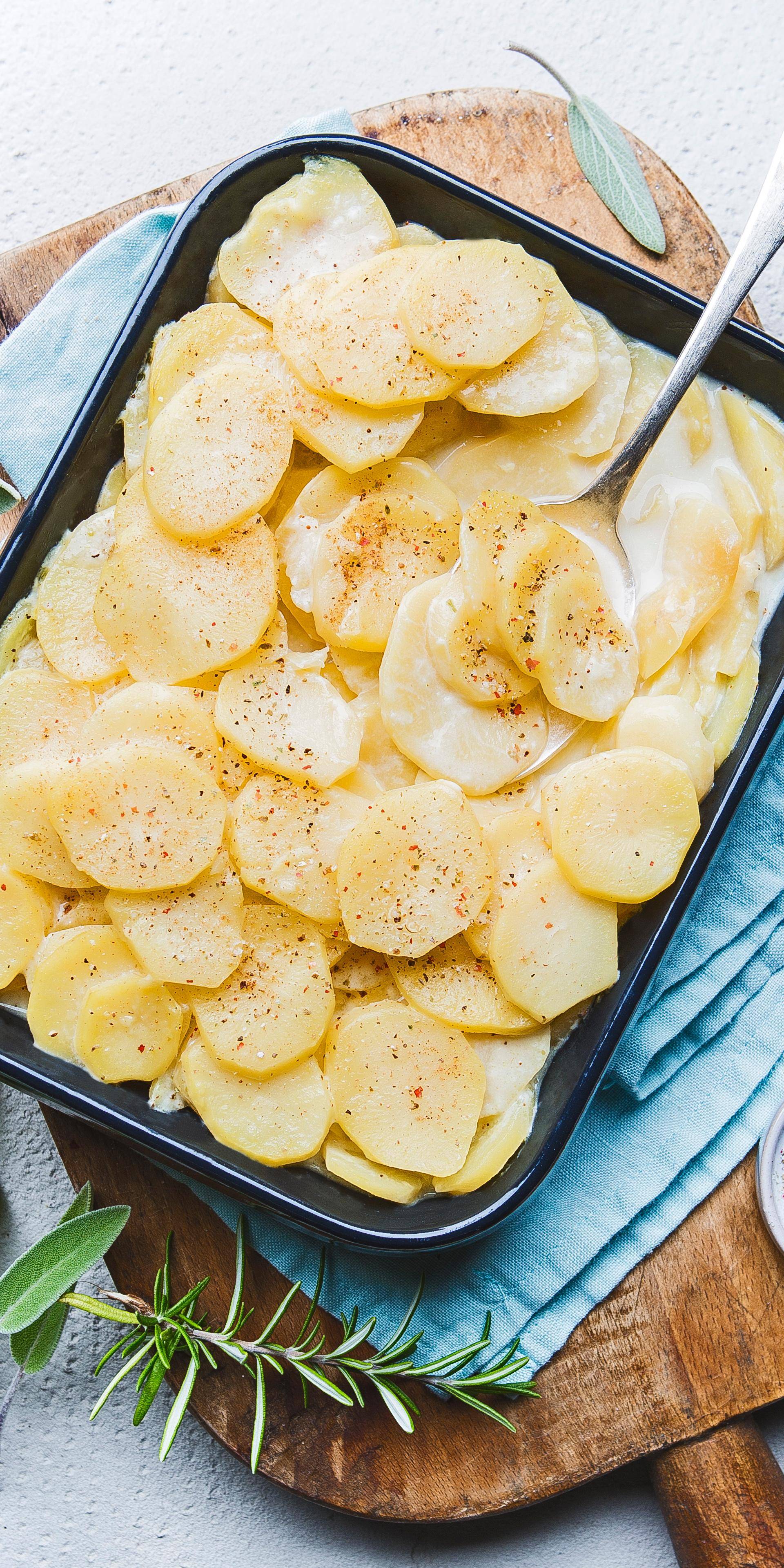 Gratin Dauphinois au Reblochon - Recette Companion XL | Moulinex