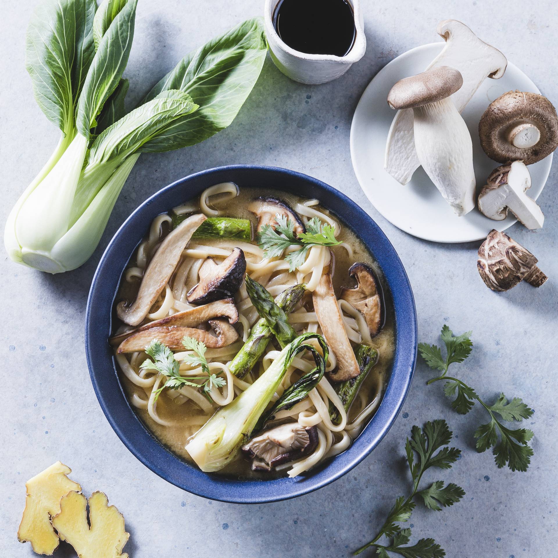 Soupe udon aux champignons - Recette Cookeo | Moulinex