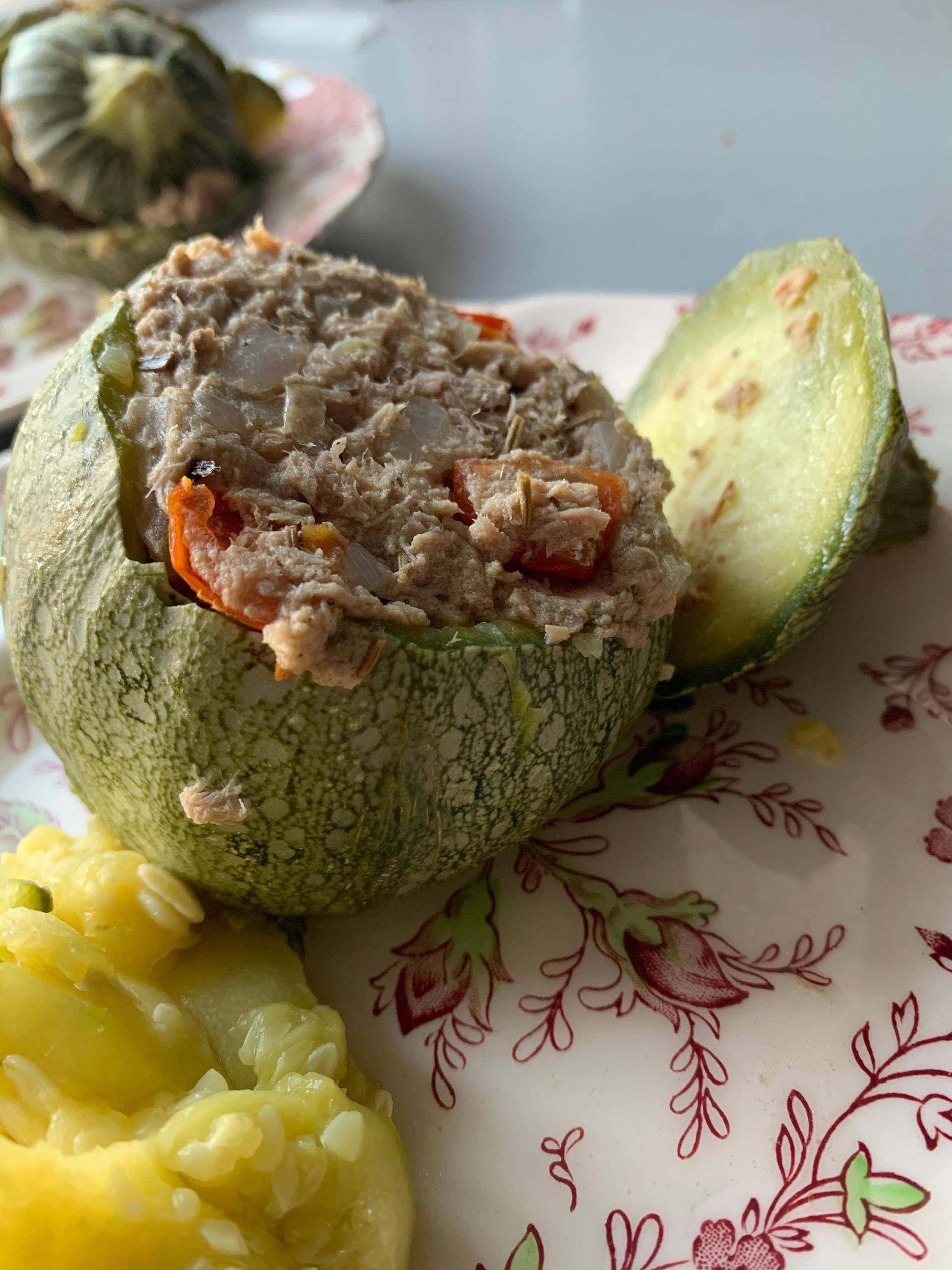 Courgettes farcies au thon tomate - Recette Cookeo | Moulinex