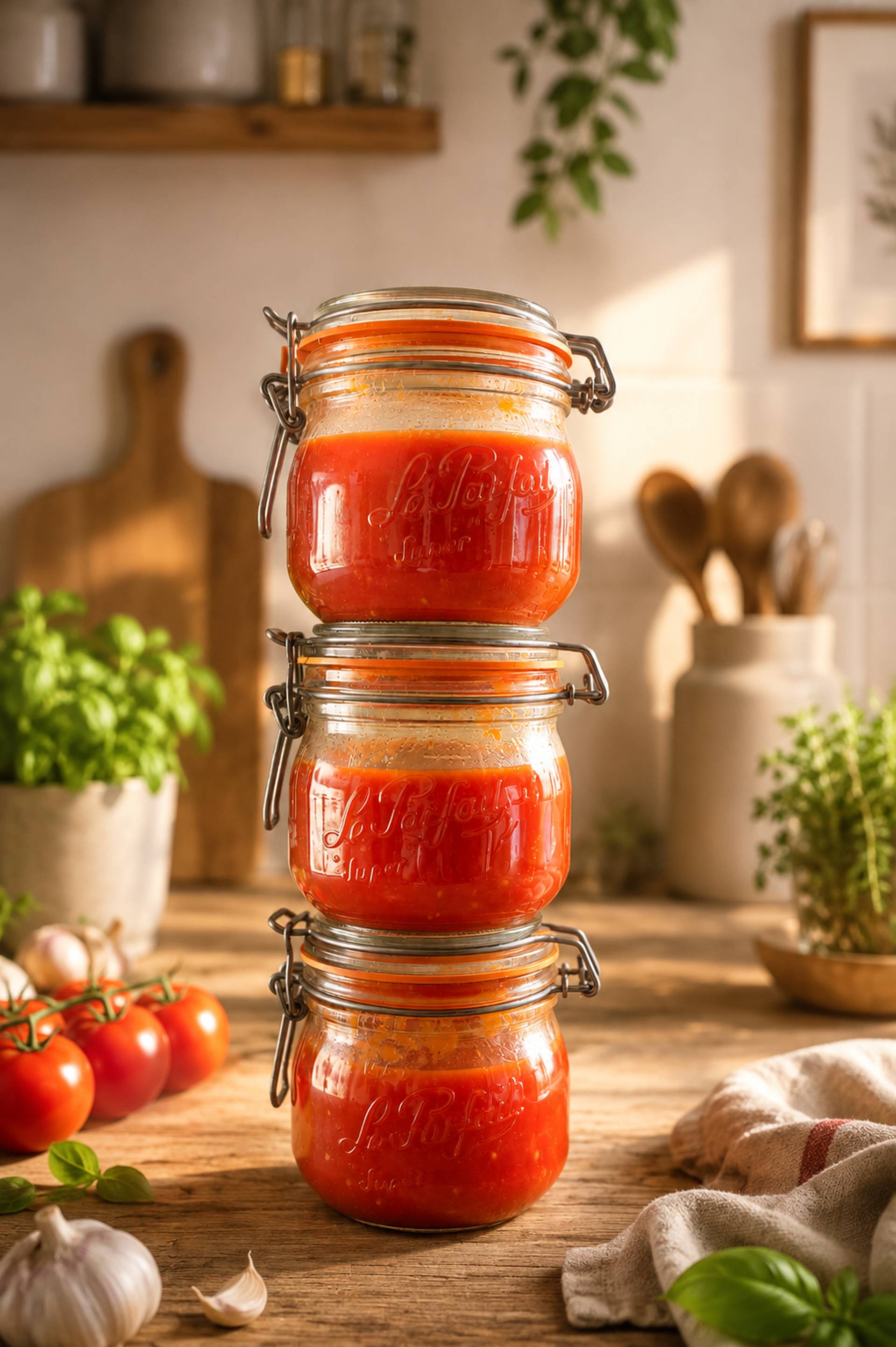 Coulis de tomate en conserve - Recette Companion Connect XL | Moulinex