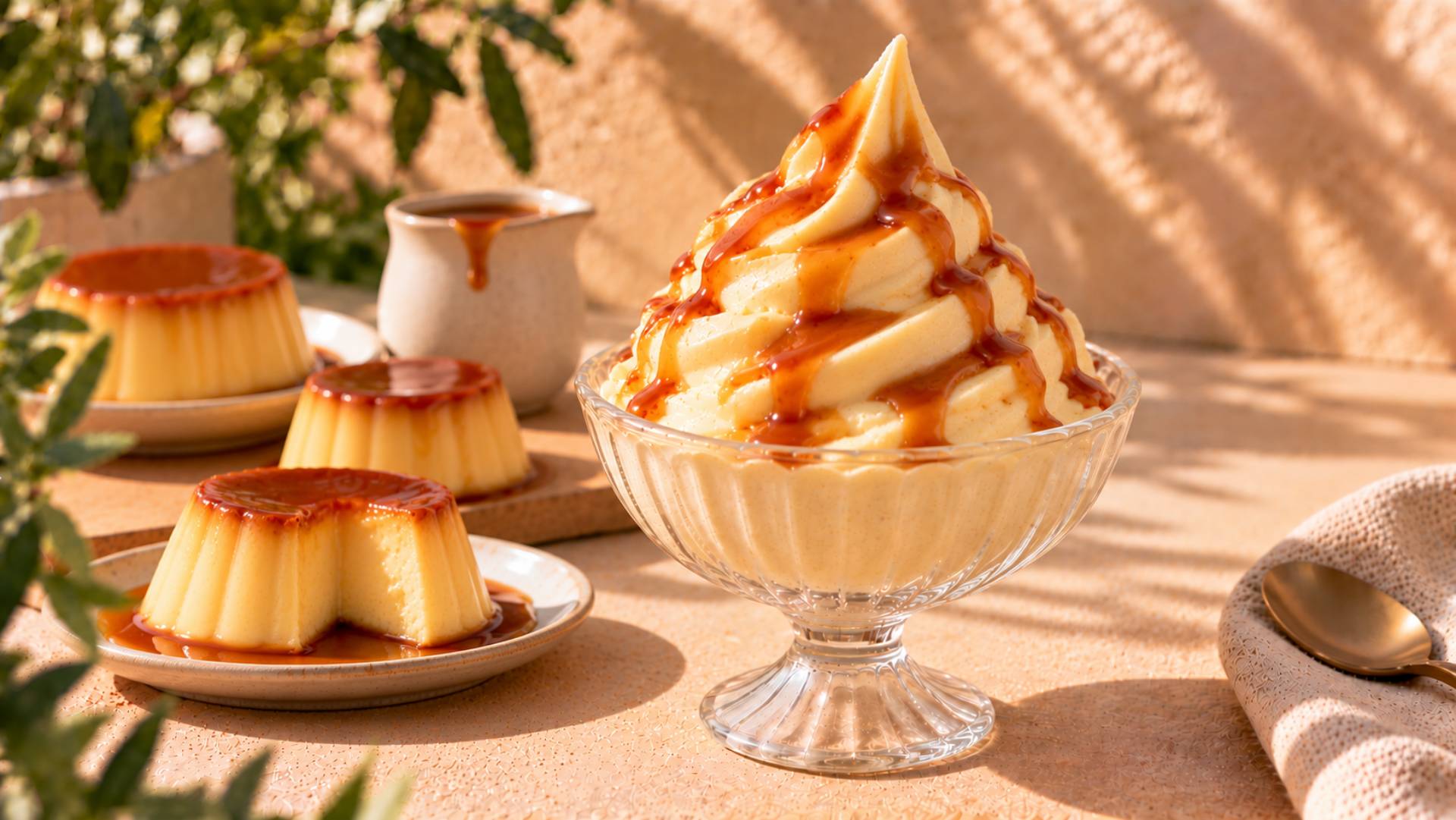 Glace "Like a Flan" - Recette Freezi | Moulinex