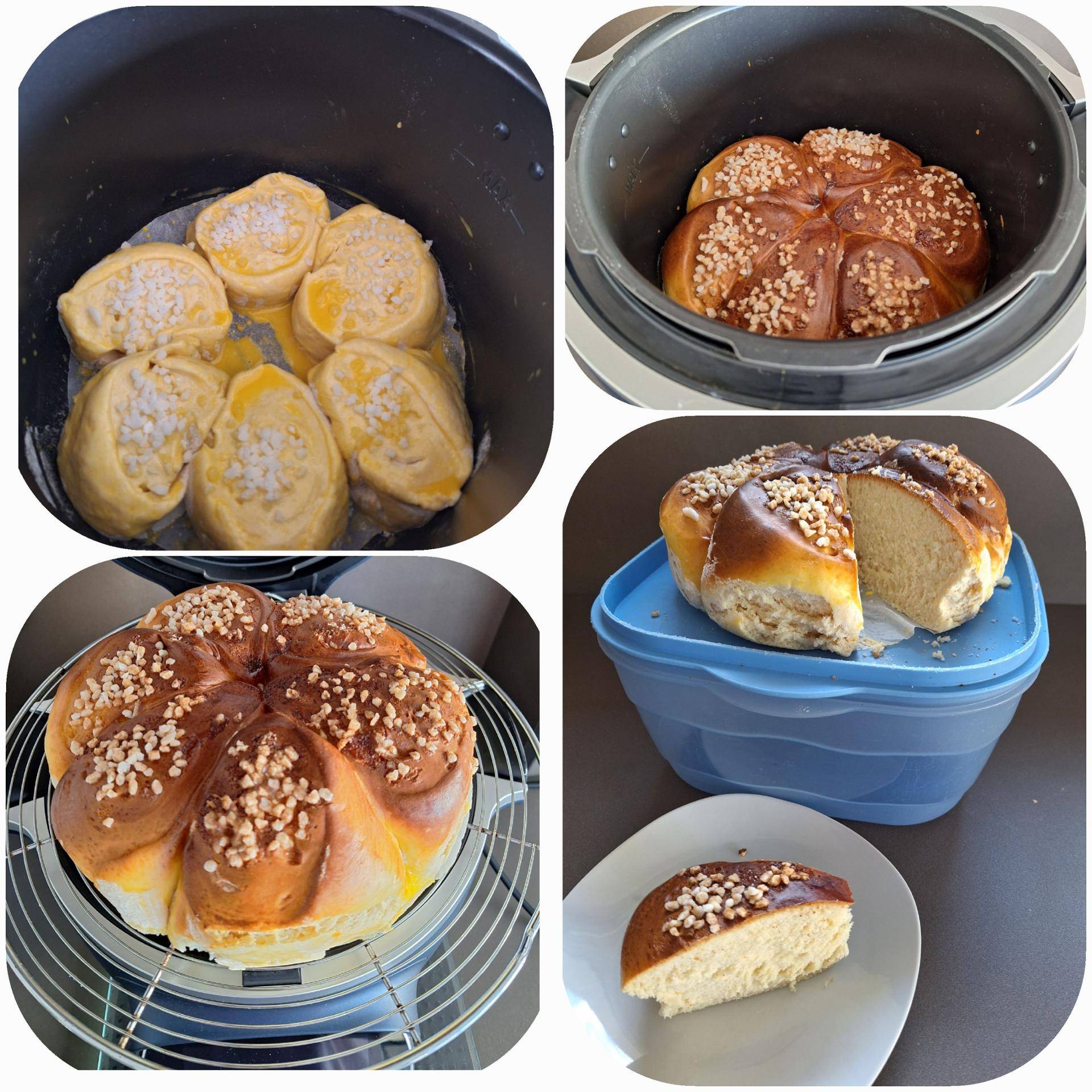 Brioche moelleuse - Recette Cookeo V3 | Moulinex