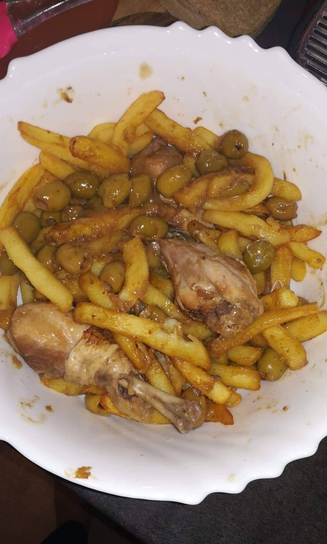 Tagine poulet olive + Frites - Recette Cookeo | Moulinex