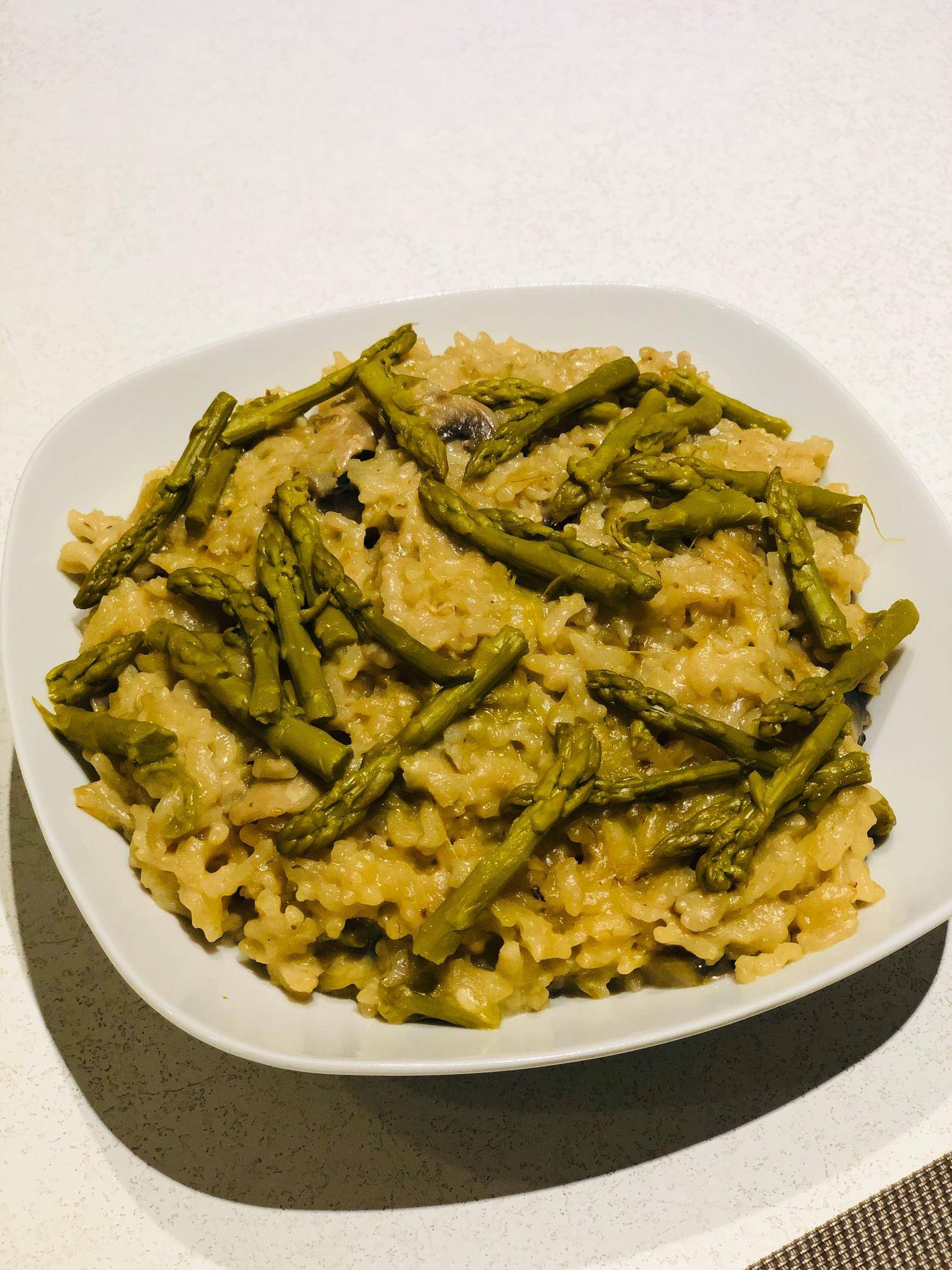 Risotto asperges et champignons - Recette Cookeo | Moulinex