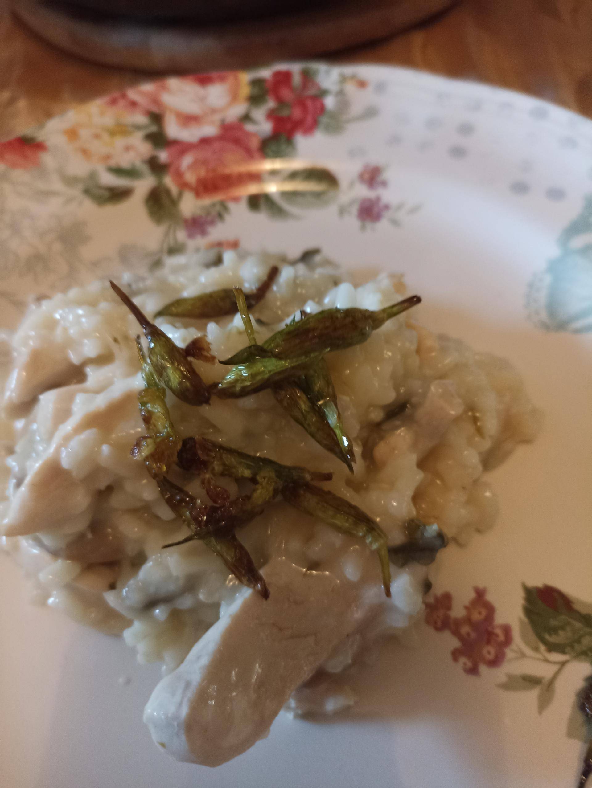 Risotto poulet et ail des ours - Recette Cookeo | Moulinex