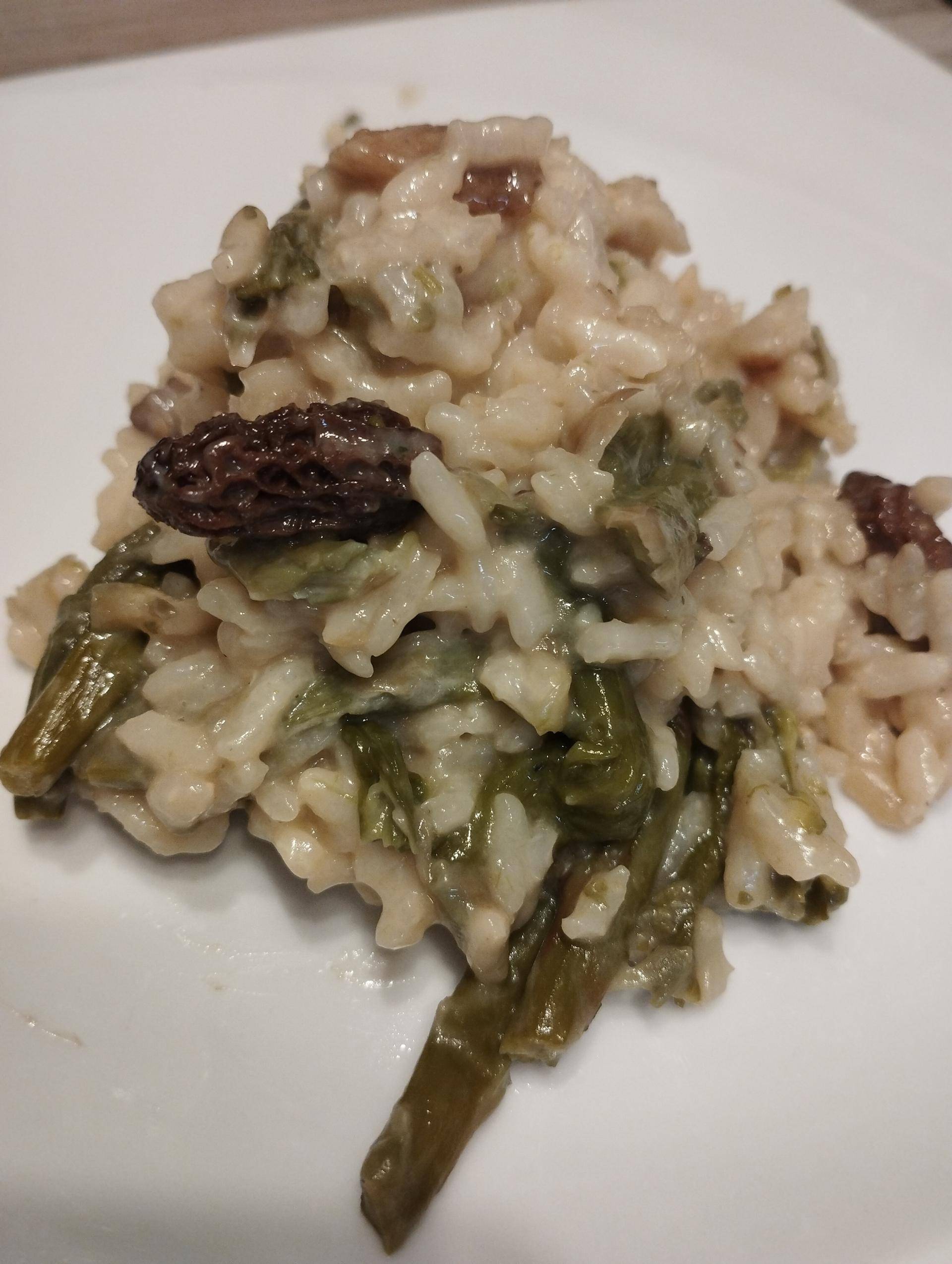 Risotto asperges vertes cèpes et morilles - Recette Cookeo | Moulinex