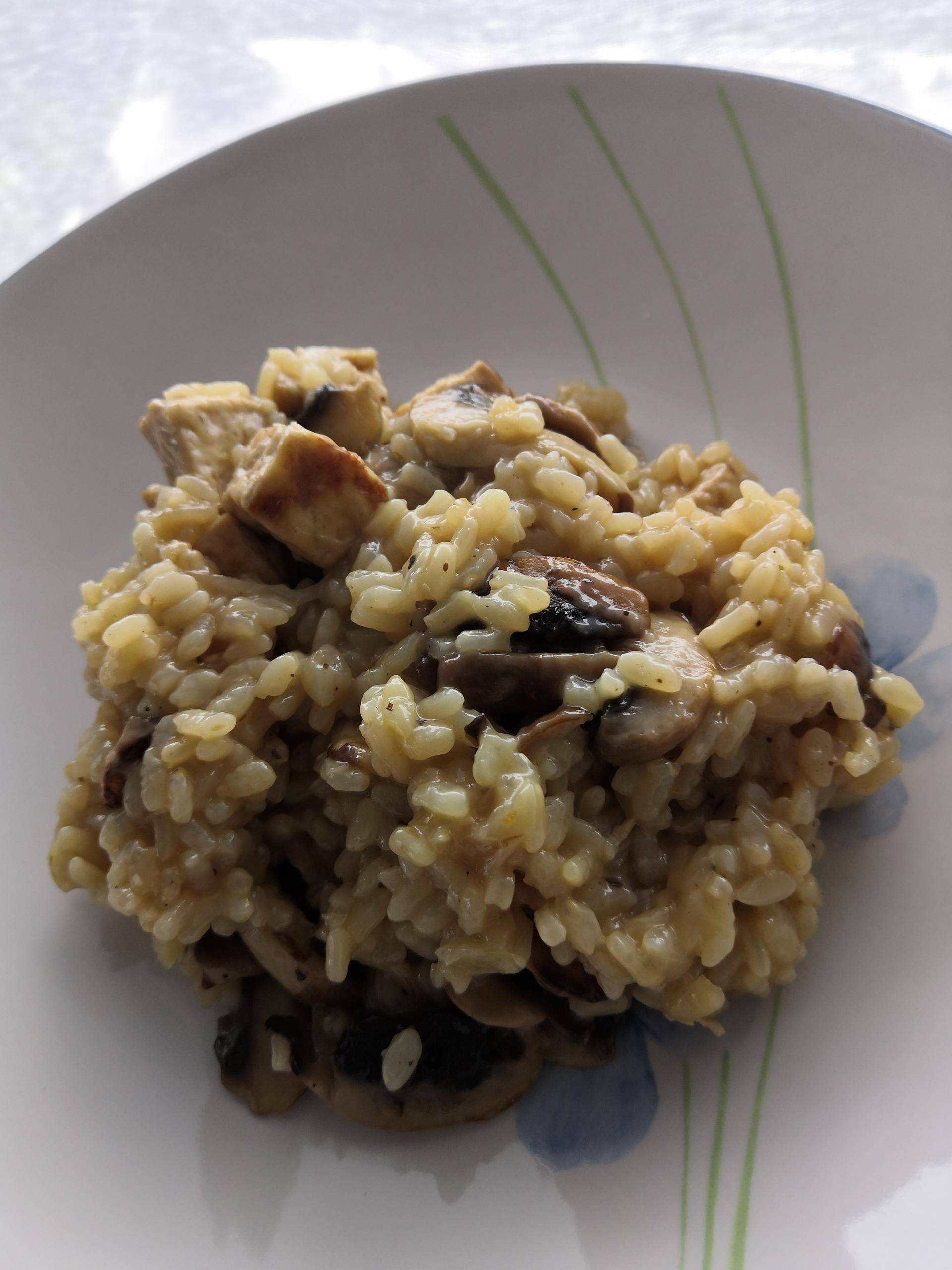 Risotto au tofu et champignons - Recette Cookeo | Moulinex