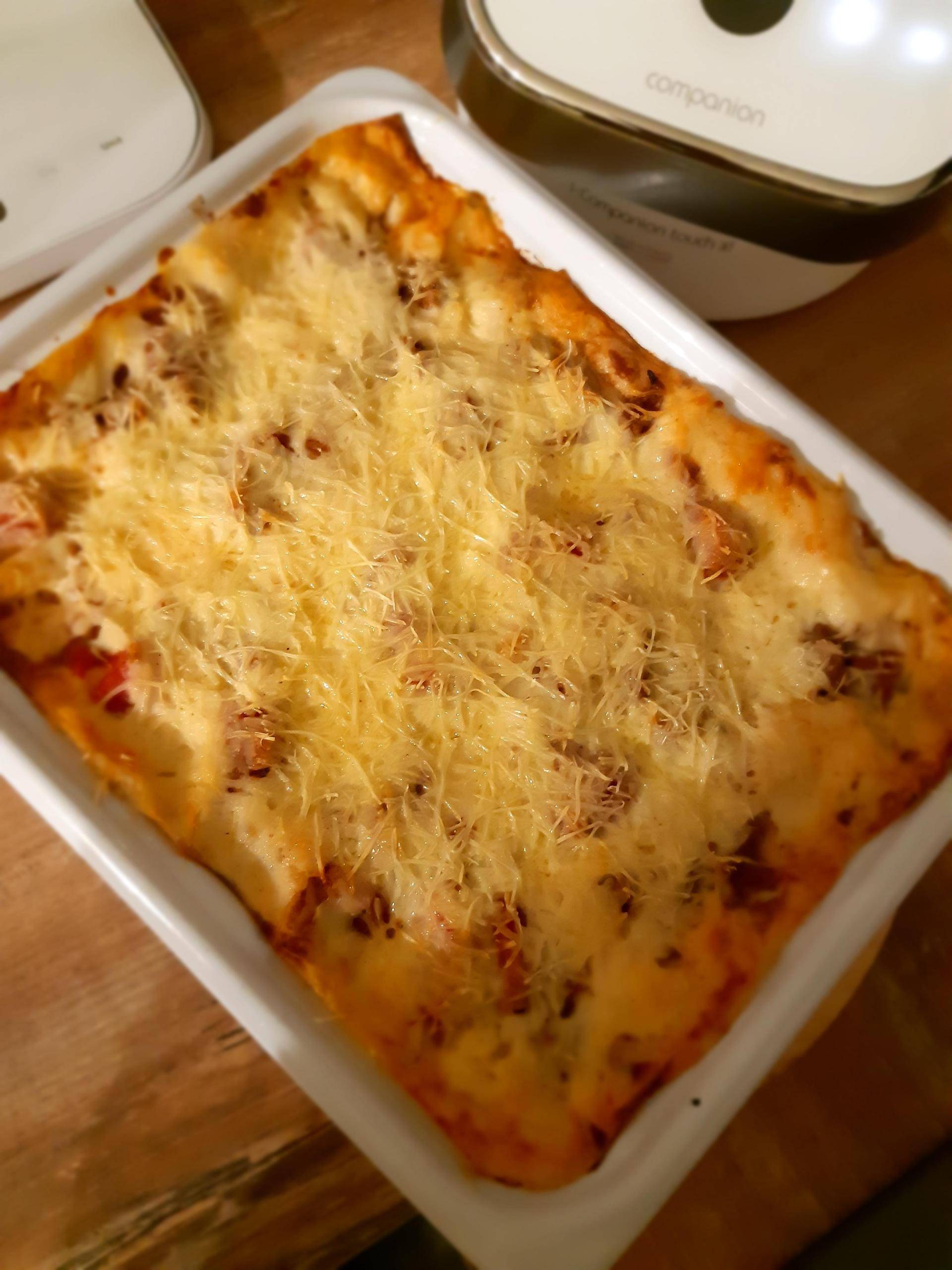 Lasagnes bolognaise - Recette Companion Connect XL | Moulinex
