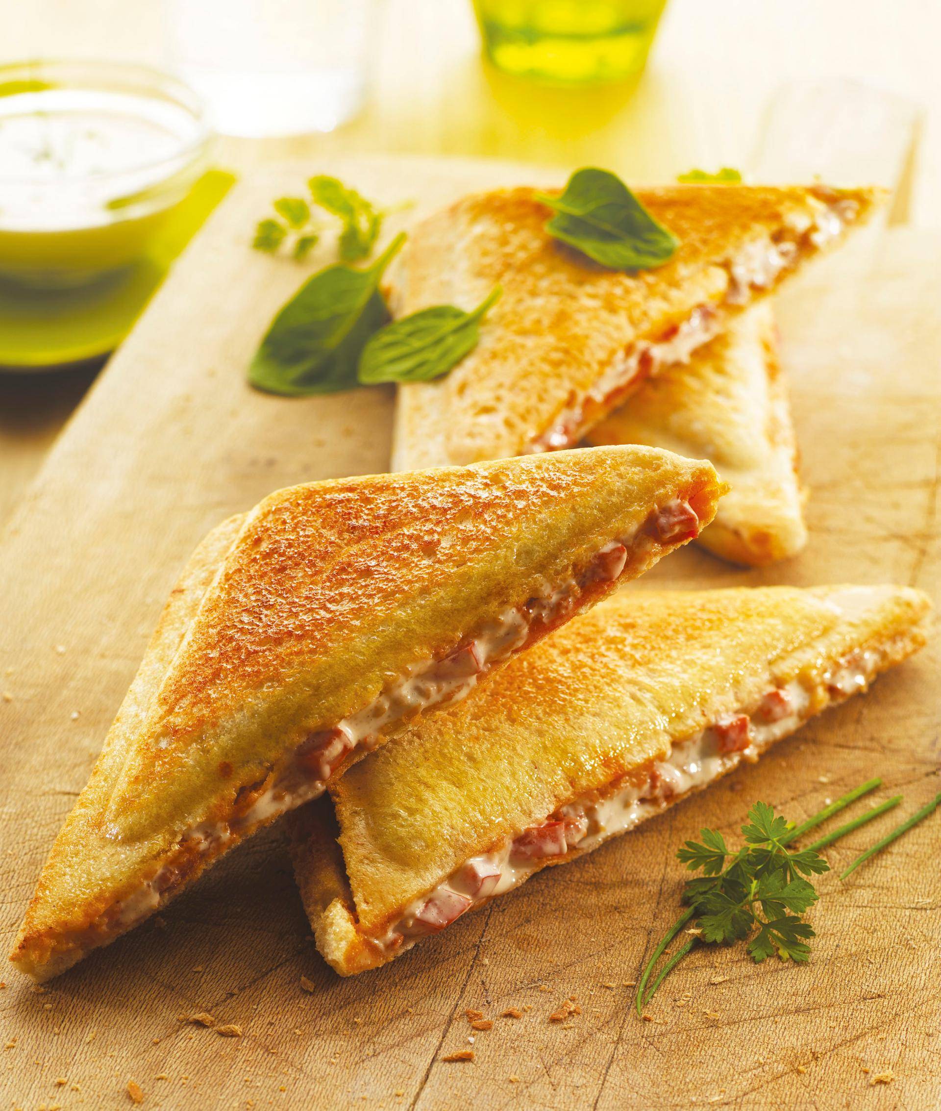 Croque Monsieur façon pizza - Recette undefined | Moulinex