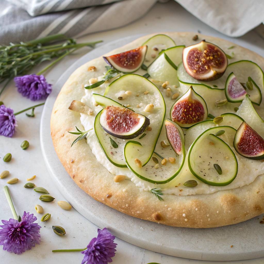 Focaccia concombre, figue - Recette Cookeo Infinity 16in1 | Moulinex