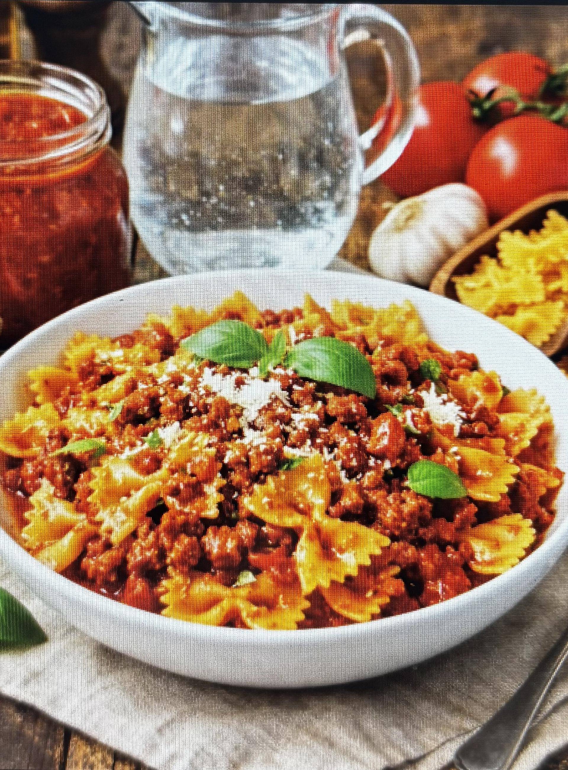 Pâte à la bolognaise - Recette Cookeo | Moulinex