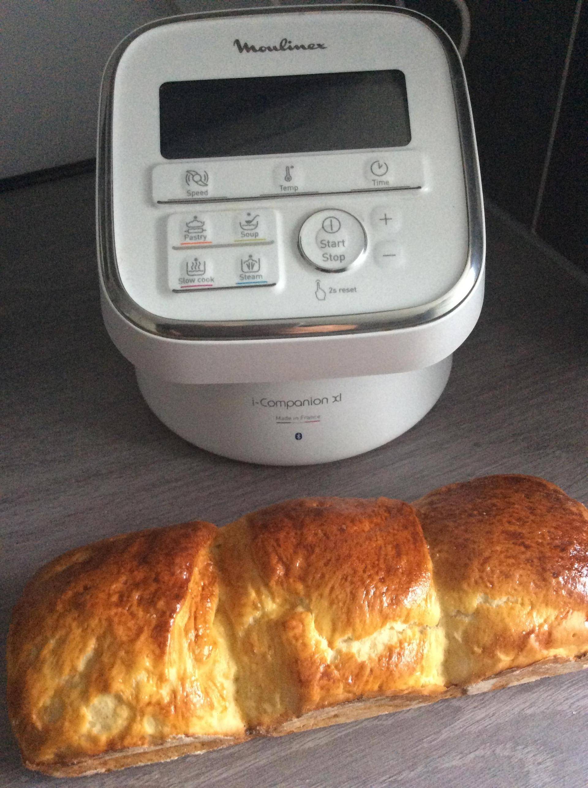 Pain de mie nature - Recette Companion Connect XL | Moulinex