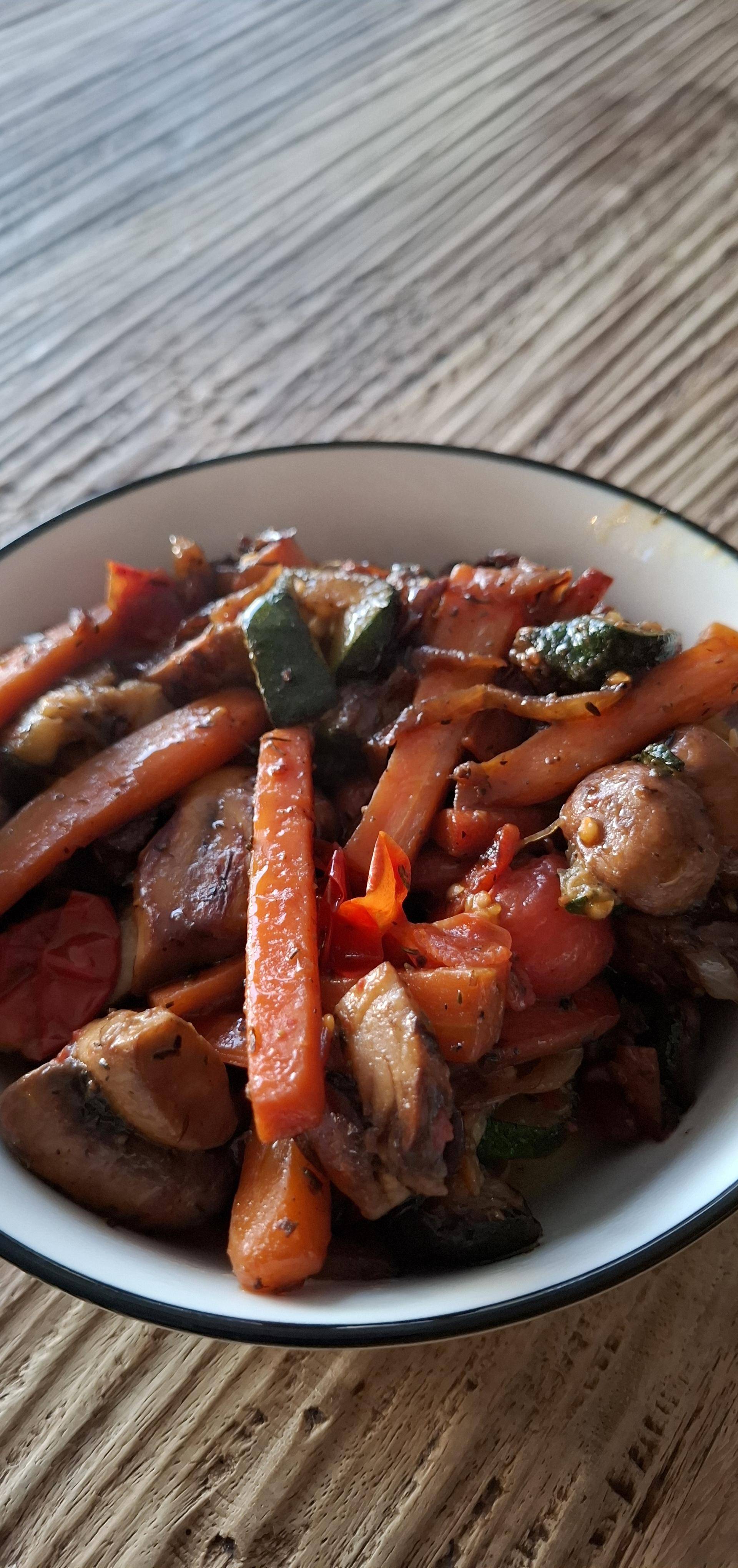 Légumes rôtis - caramélisés - Recette Cookeo Infinity Autostir | Moulinex