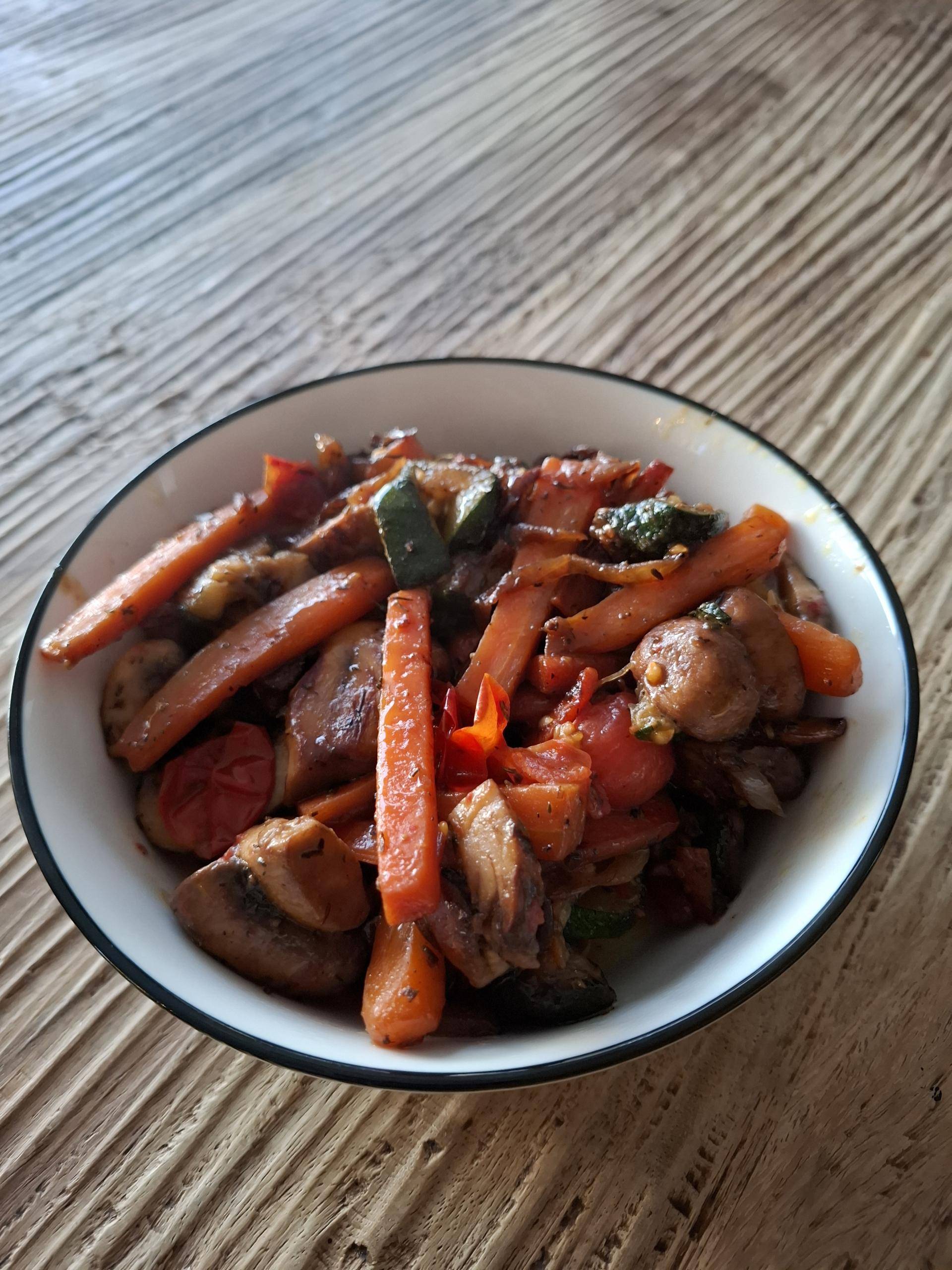 Légumes rôtis - caramélisés - Recette Cookeo Infinity Autostir | Moulinex