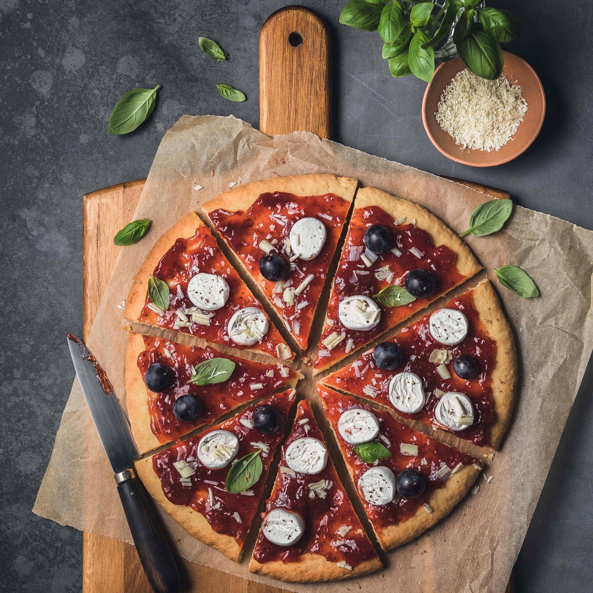 Pizza sucrée - Recette Companion | Moulinex