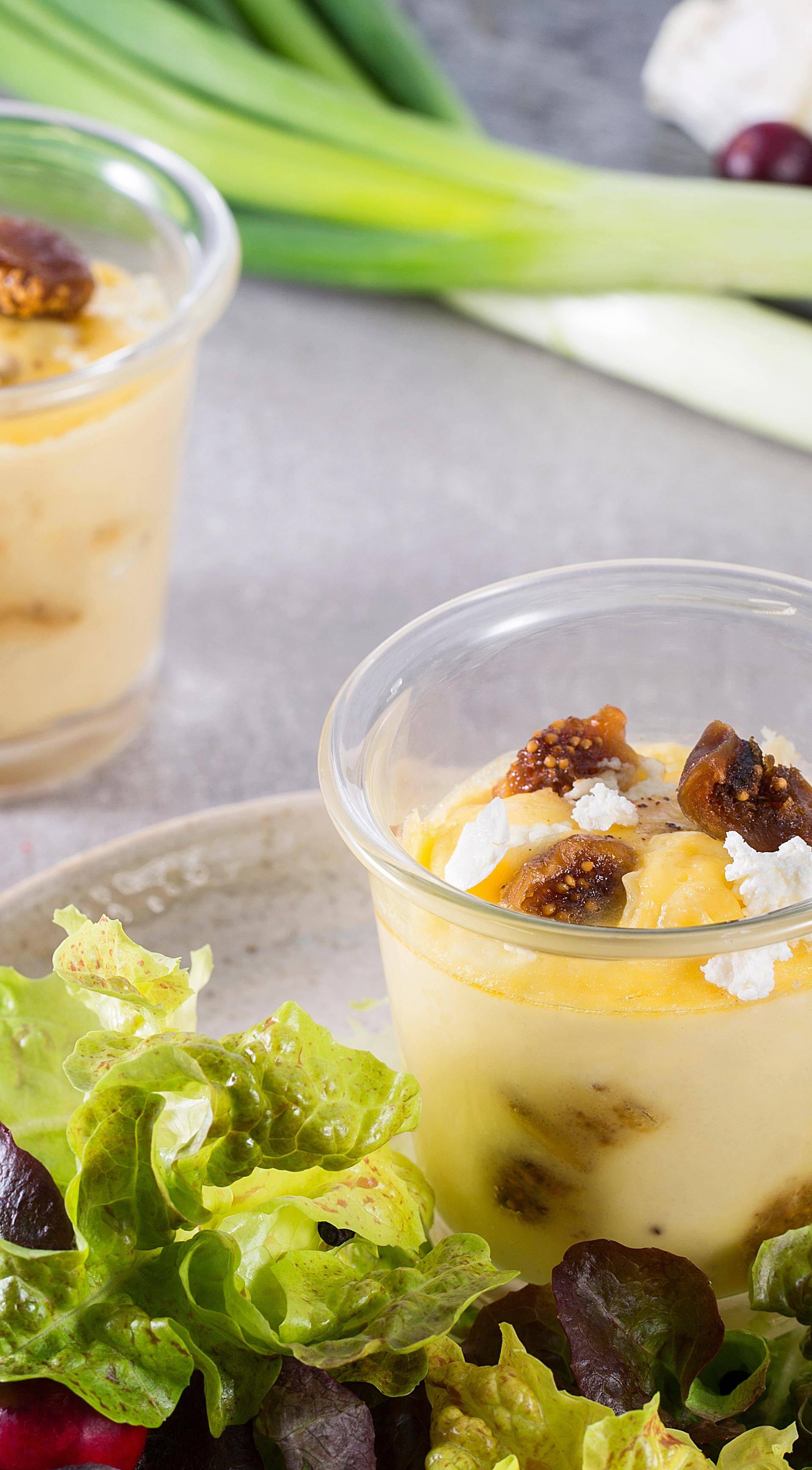 Clafoutis chèvre et figue - Recette Cookeo | Moulinex