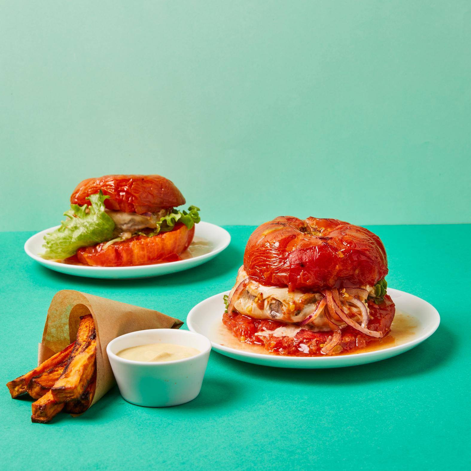 Burger de tomates - Recette Cook'in One | Moulinex