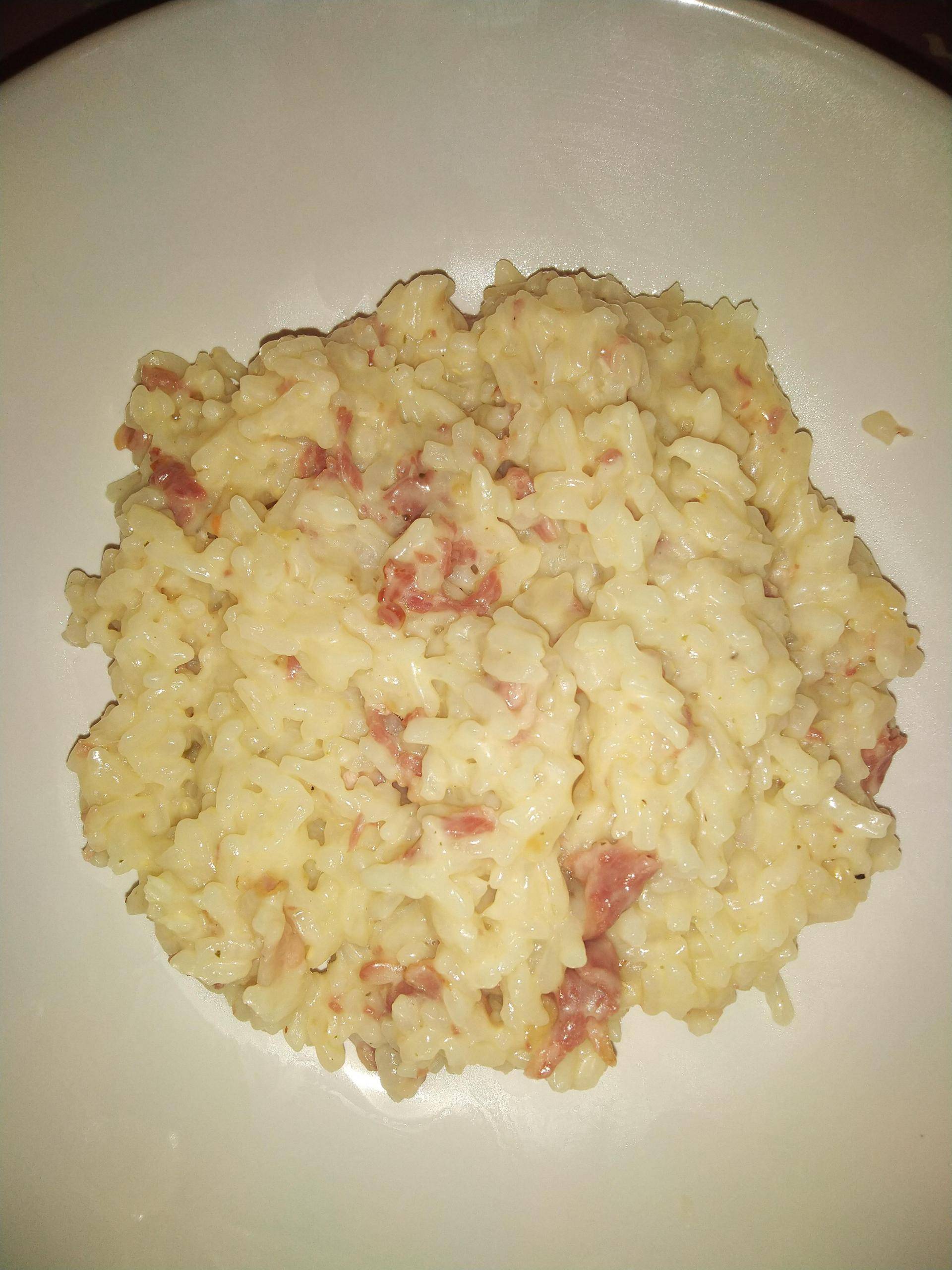 Risotto crémeux à la poitrine fumée - Recette Cookeo | Moulinex