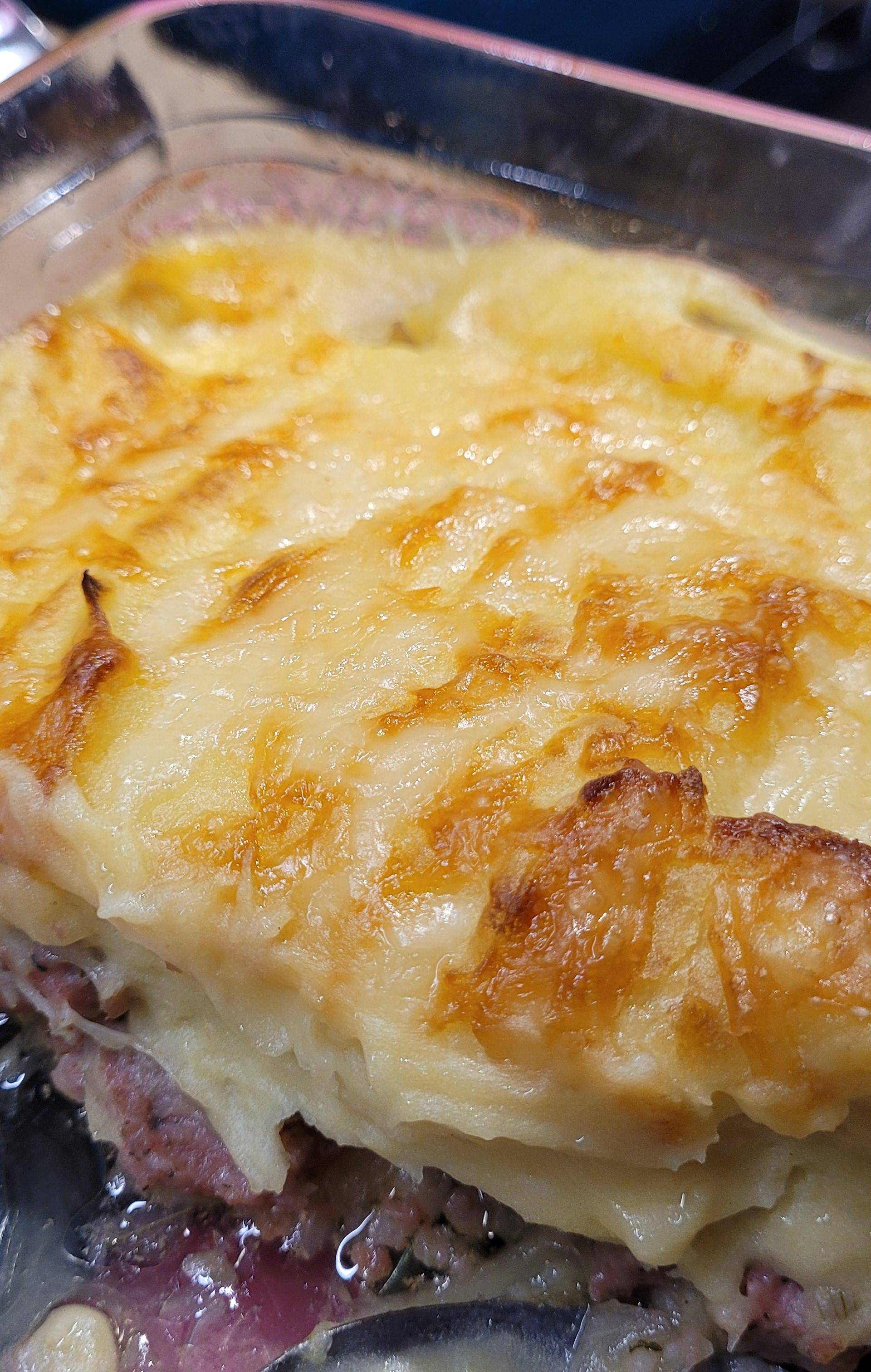 Hachis parmentier chair à saucisse - Recette Companion Connect XL | Moulinex