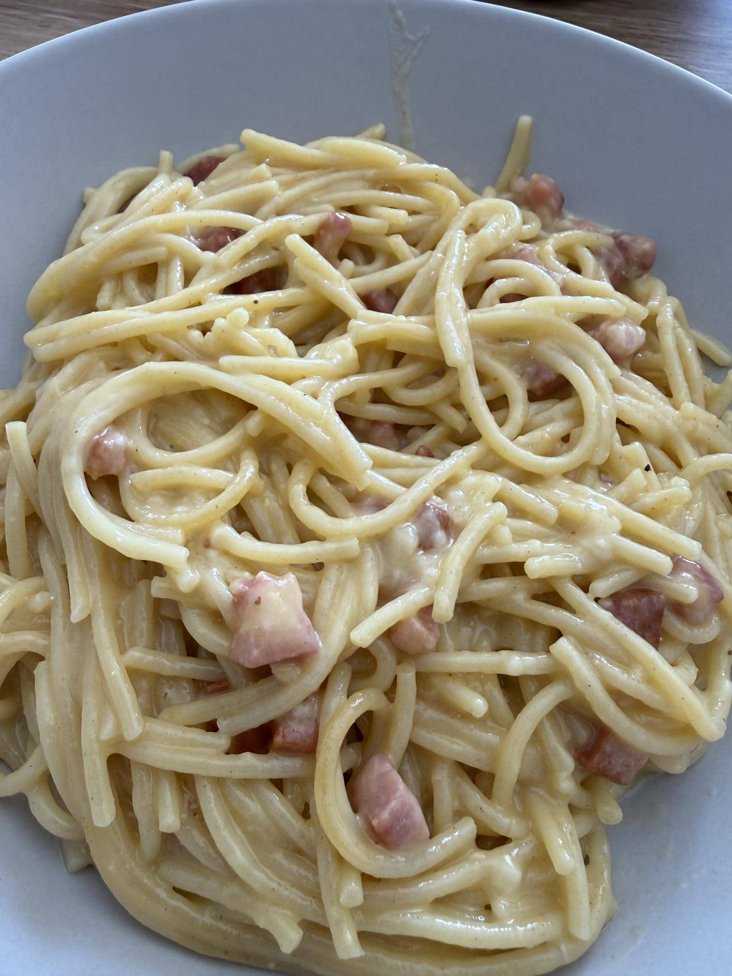 Pâtes carbonara italienne - Recette Companion Connect XL | Moulinex