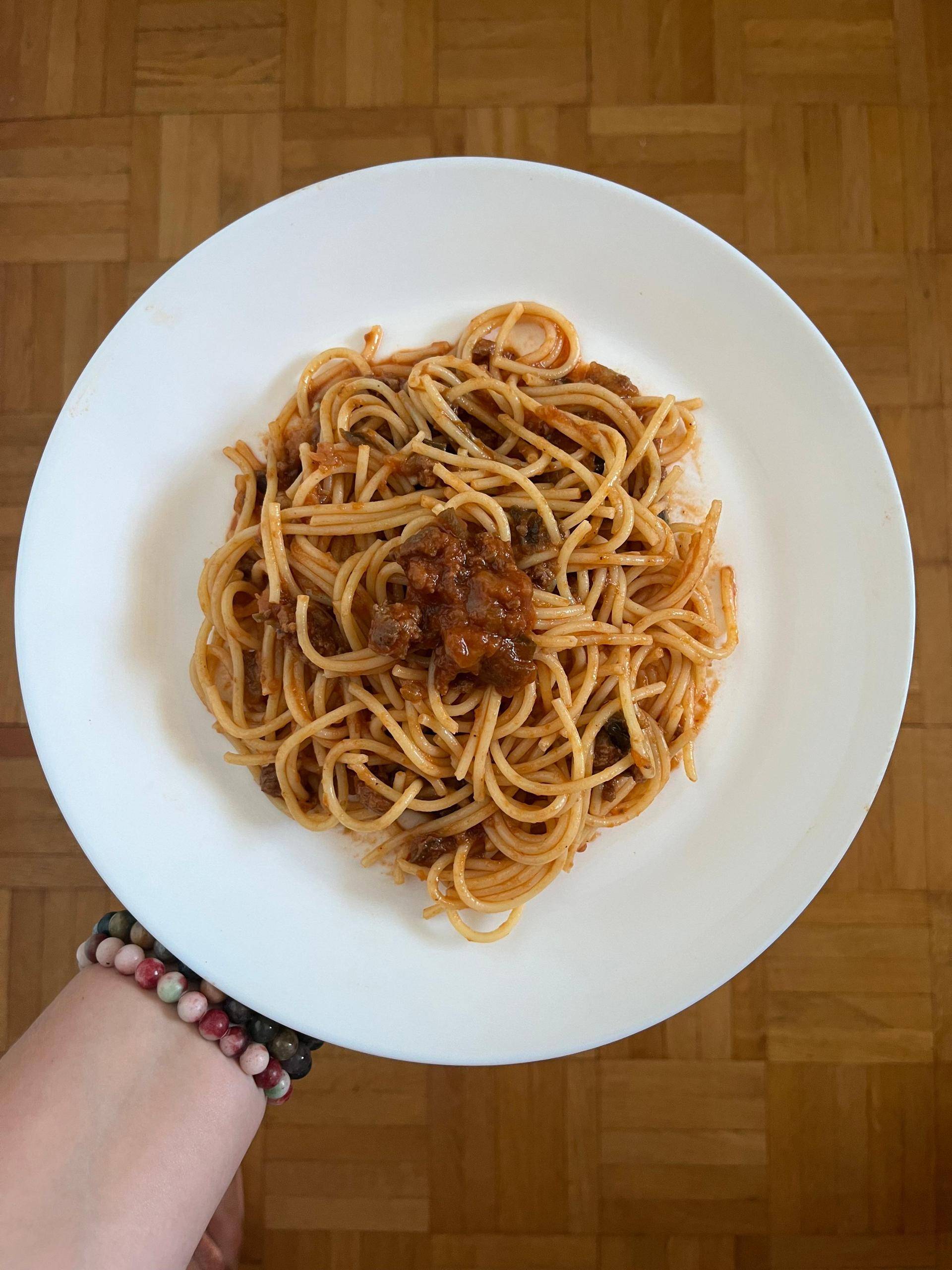 Bolognaise d’aubergines - Recette Cookeo V3 | Moulinex