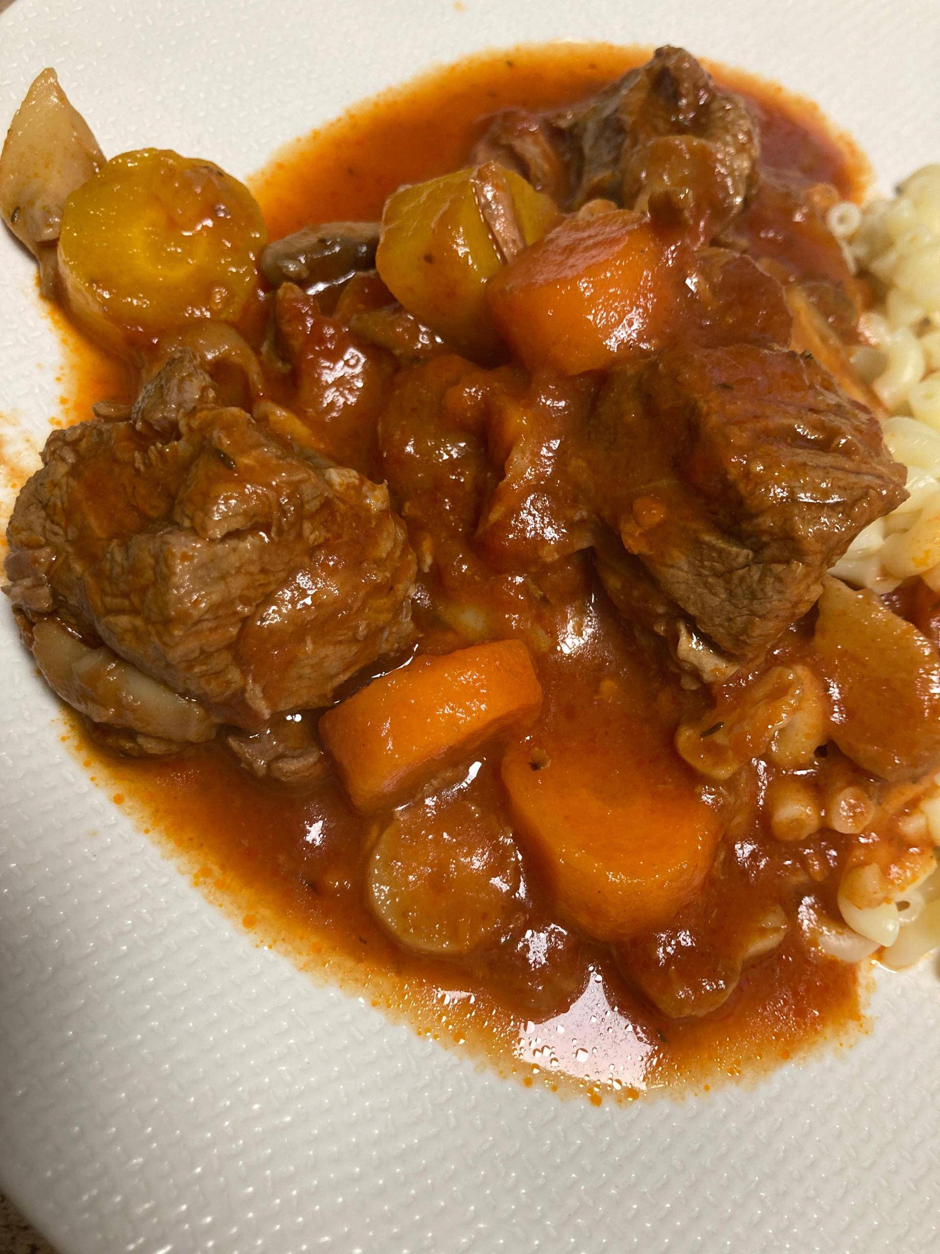 Bœuf à la tomate et carottes - Recette Cookeo | Moulinex