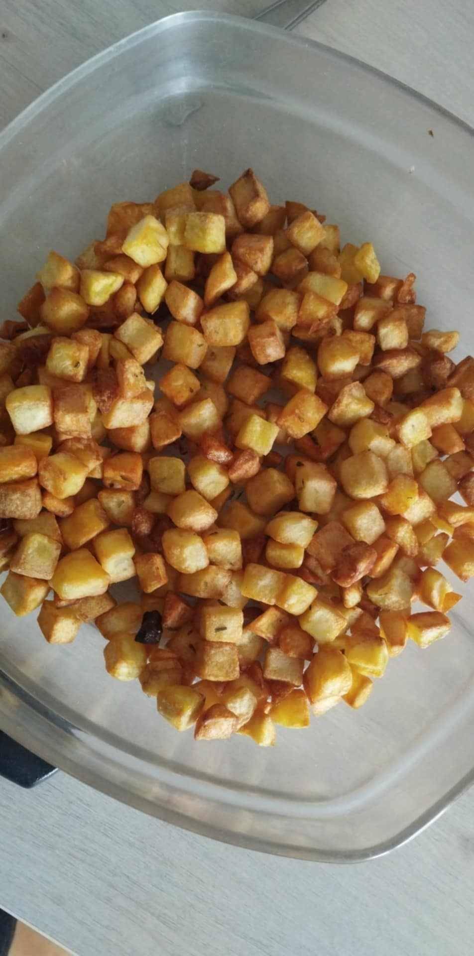 Pomme de terre rissolées surgelé au Air fryer - Recette Easy Fry Mega | Moulinex
