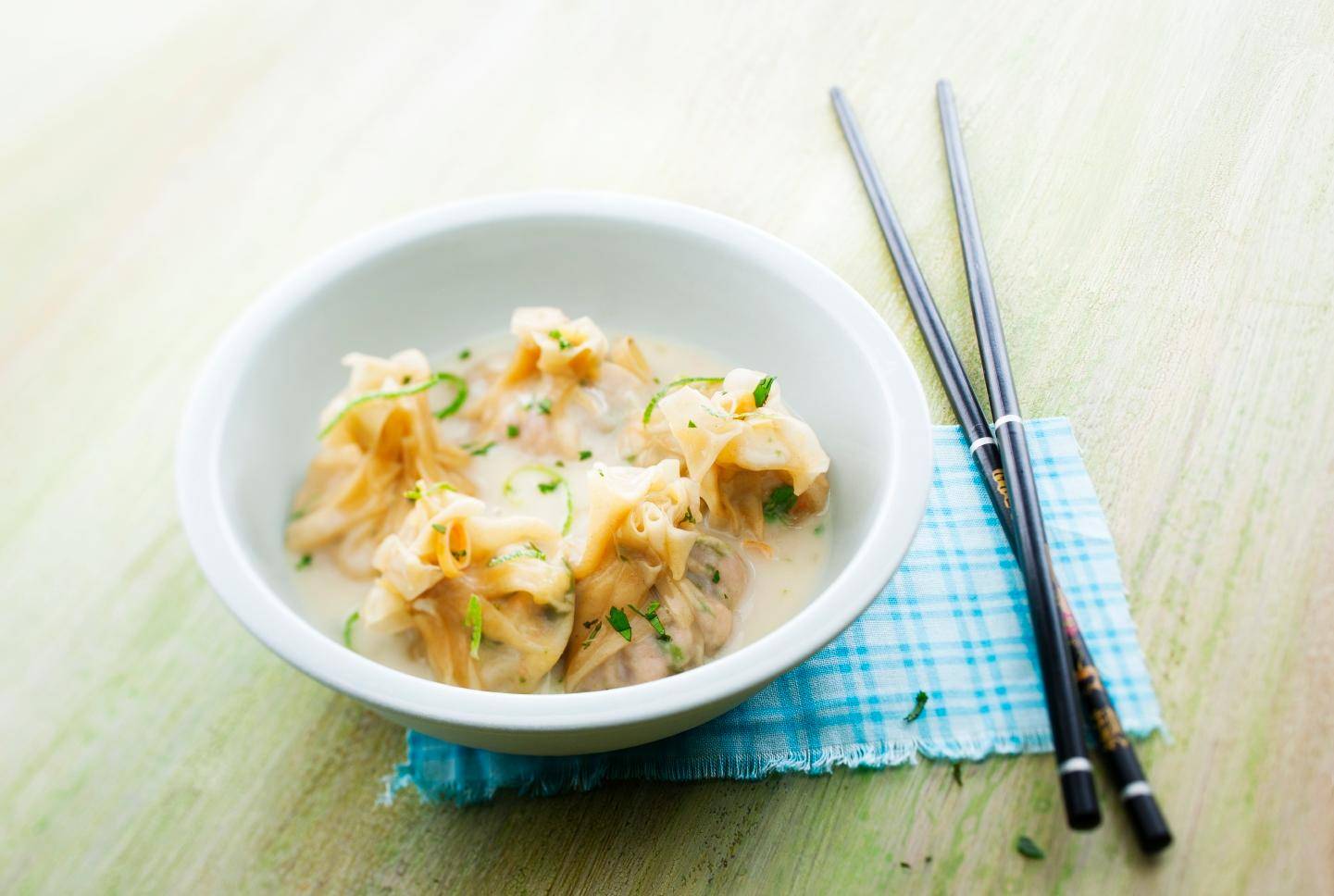 Wonton crevettes-gingembre - Recette Cookeo Mini | Moulinex
