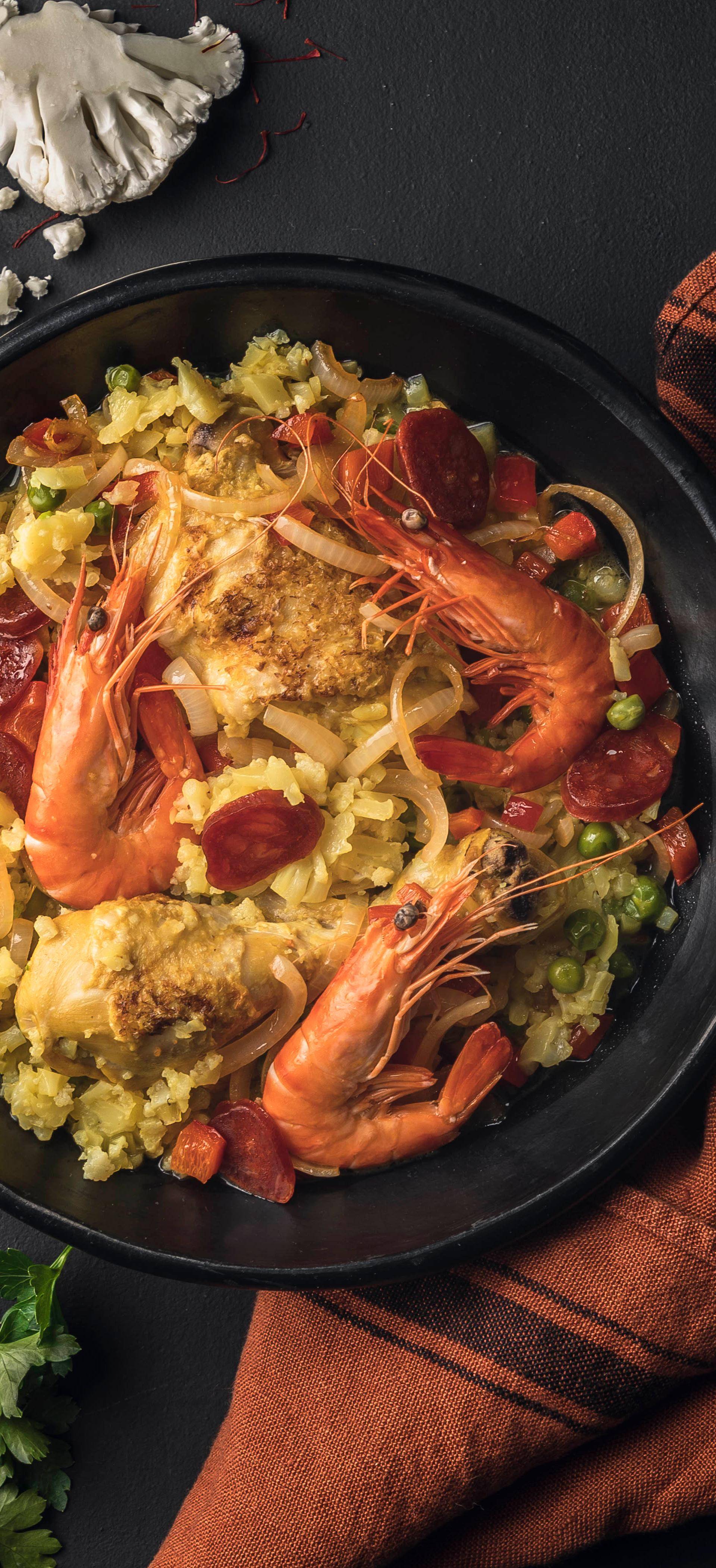 Paella de chou-fleur safran - Recette Cookeo | Moulinex