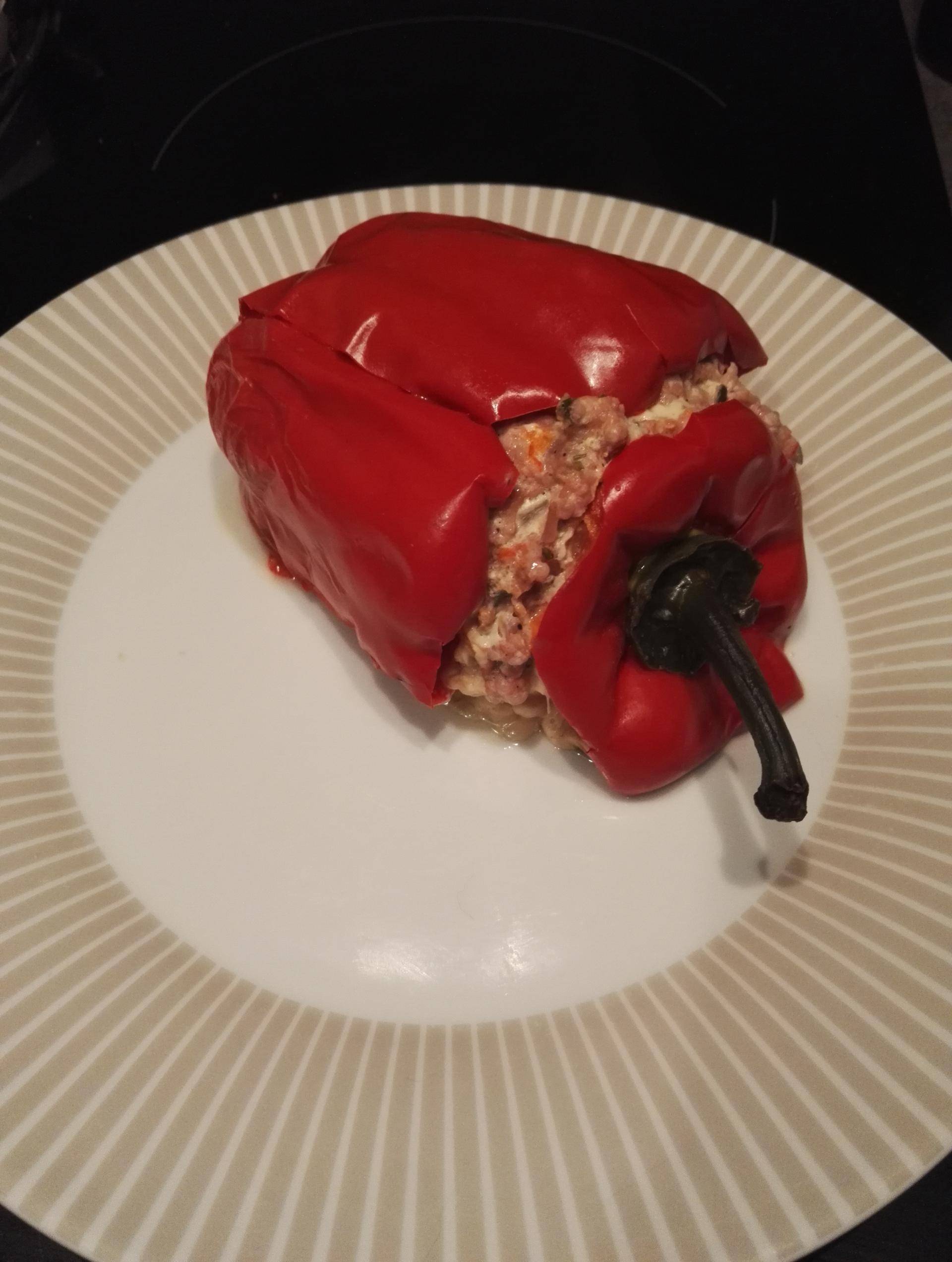Poivron farci à la viande - Recette Cookeo | Moulinex