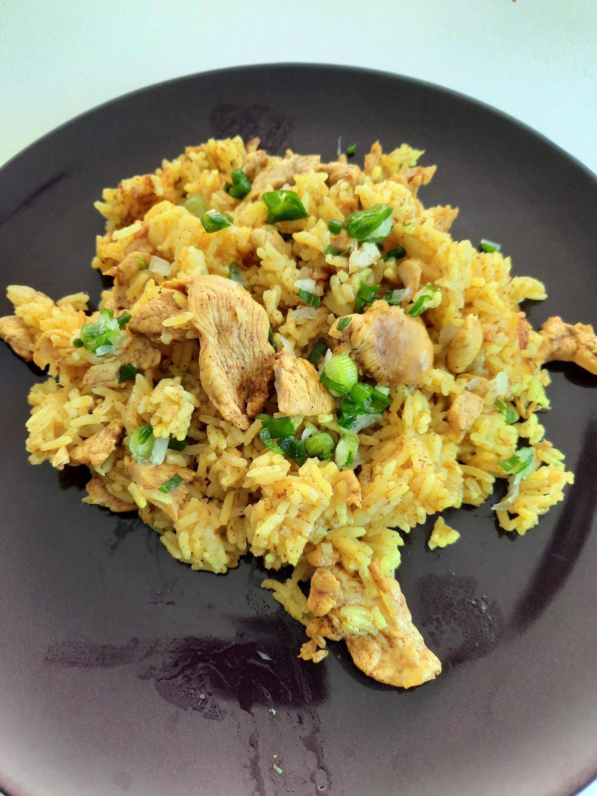 Riz façon indienne au poulet - Recette Cookeo V3 | Moulinex