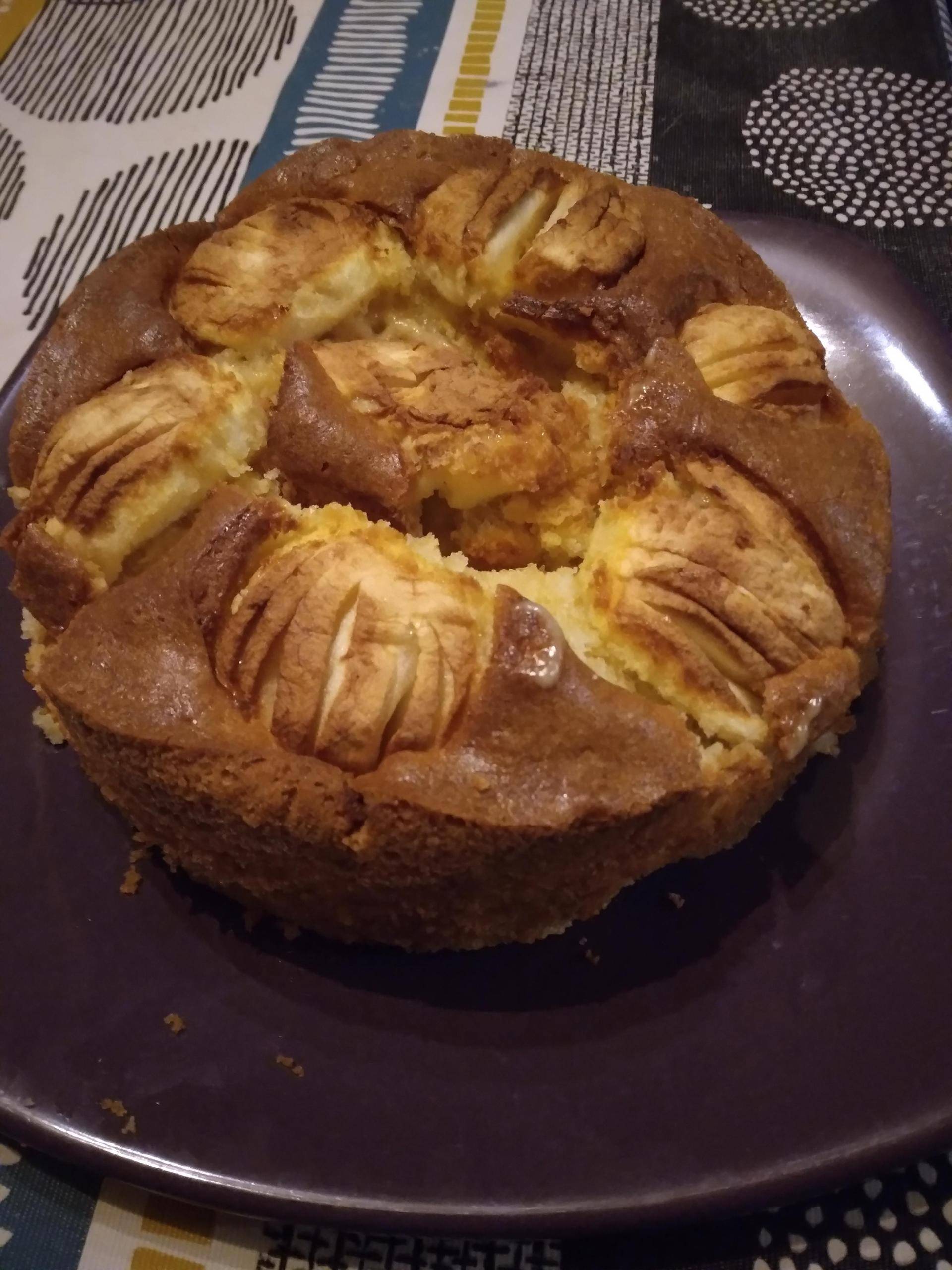 Gâteau aux pommes de grand maman - Recette Cookeo | Moulinex