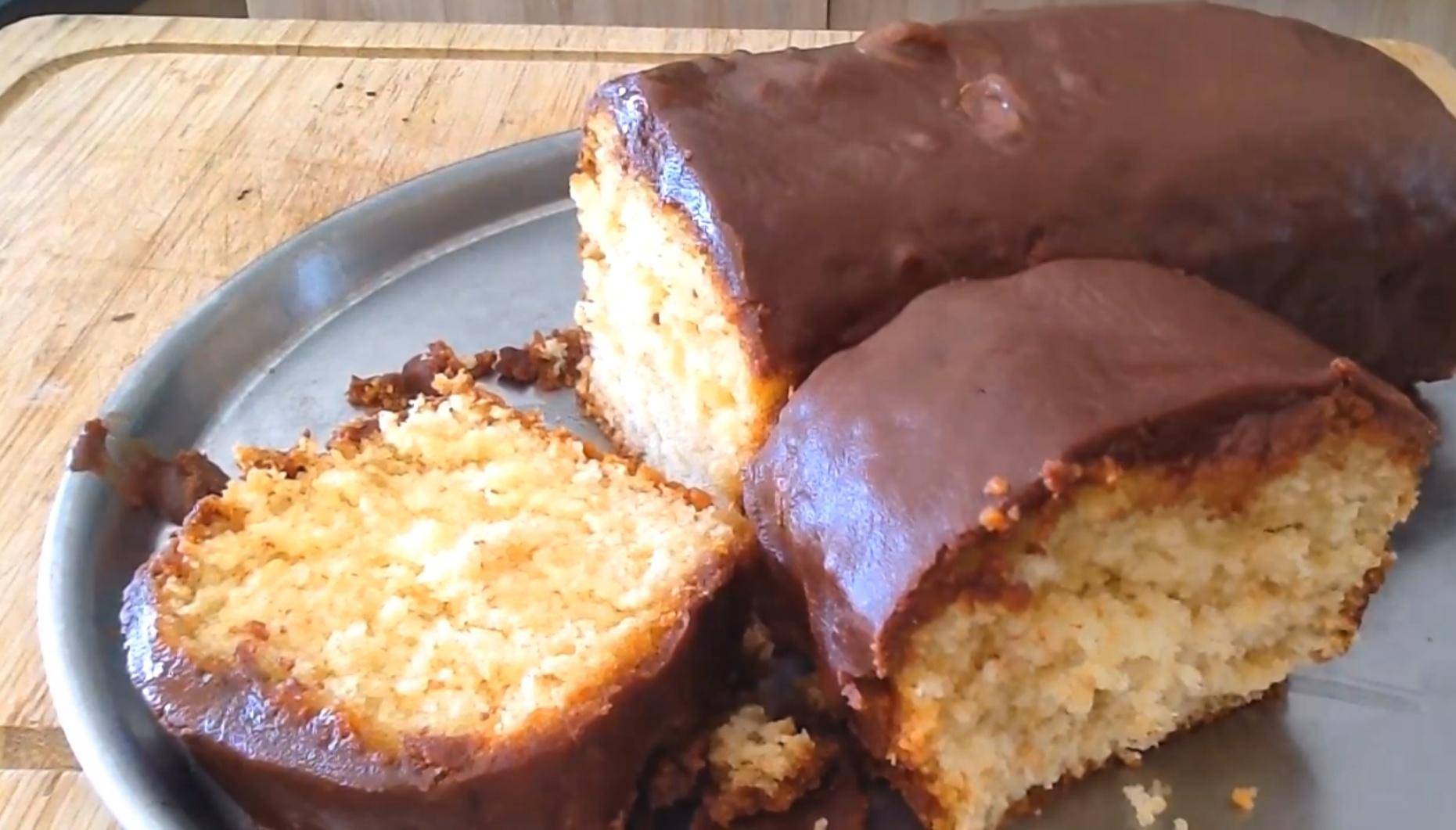 Gâteau au yaourt et nappage au chocolat - Recette Companion Connect XL | Moulinex