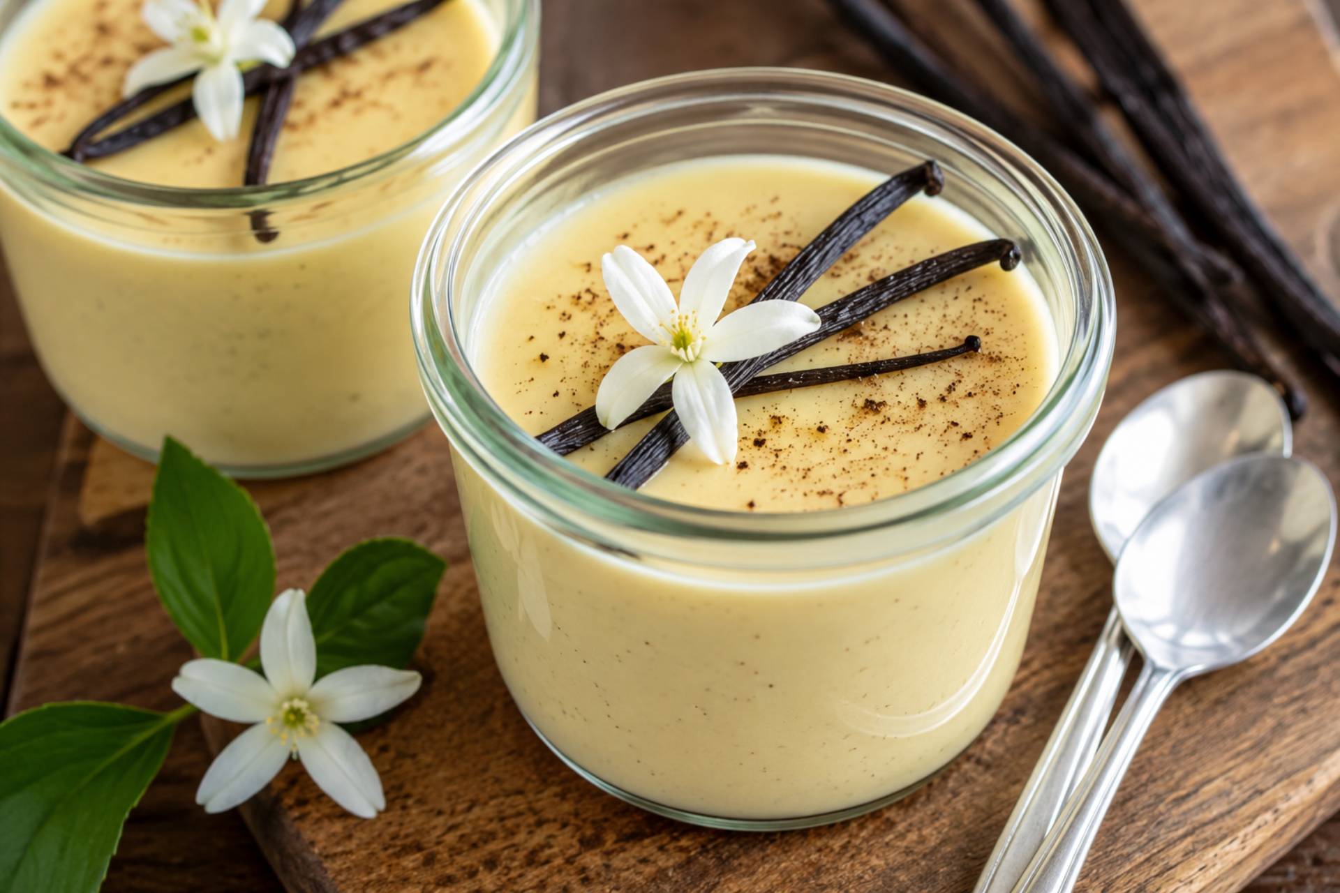 Crème vanille légère - Recette Companion Connect XL | Moulinex