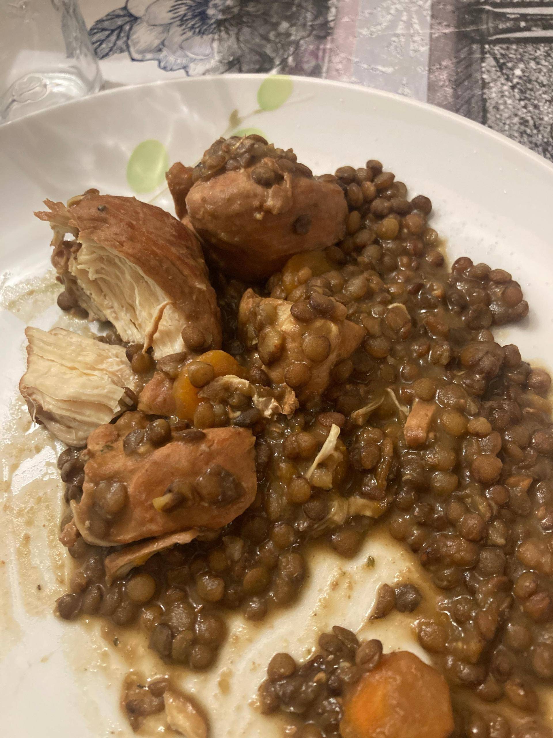 Lentilles poulet - Recette Cookeo | Moulinex