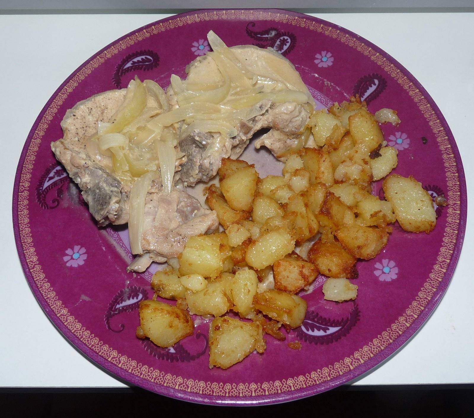 Côte de porc à la crème - Recette Cookeo | Moulinex