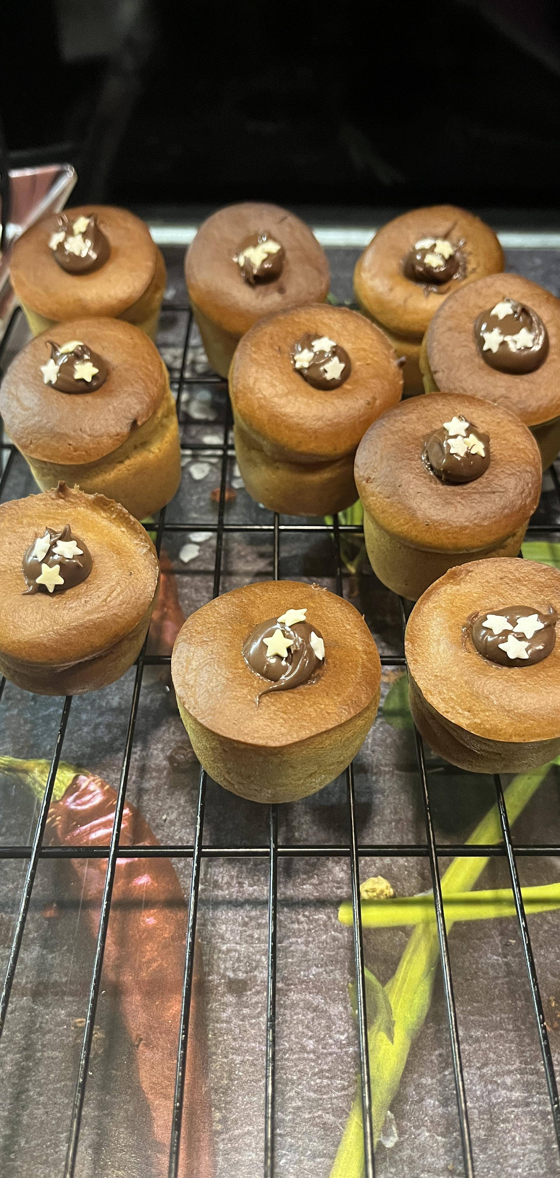 Muffins cœur chocolat - Recette Companion Connect XL | Moulinex